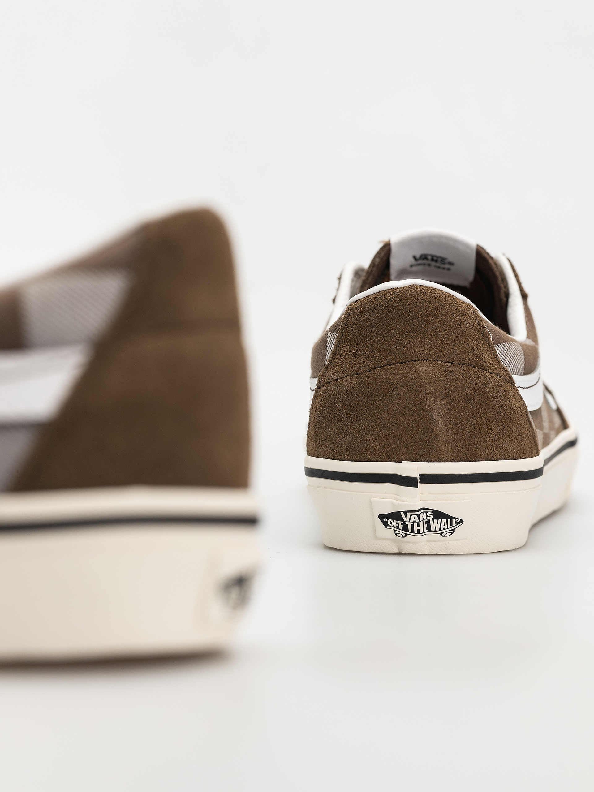 Topánky Vans Sk8 Low (mono checkerboard brown)
