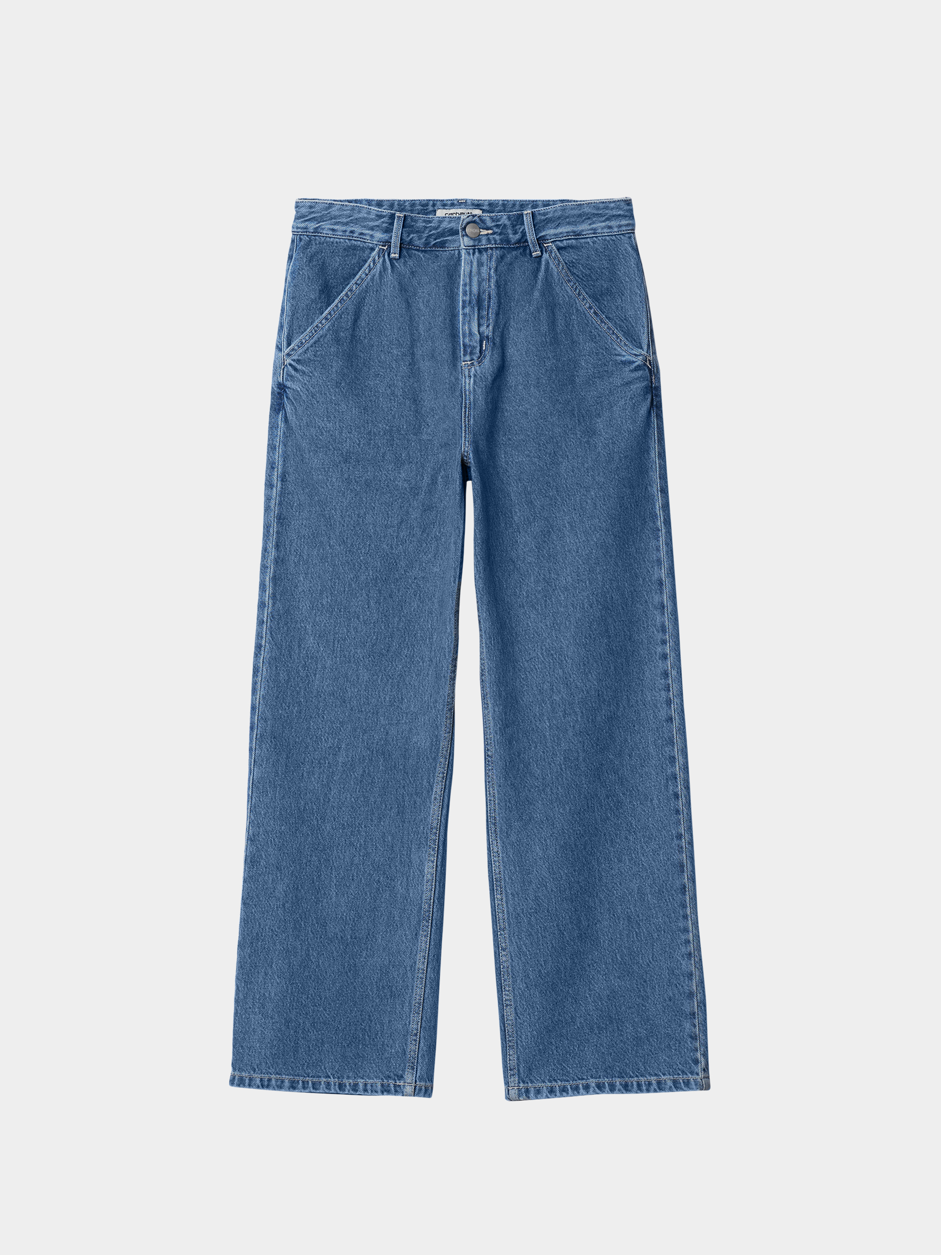 Nohavice Carhartt WIP Simple Wmn (blue)