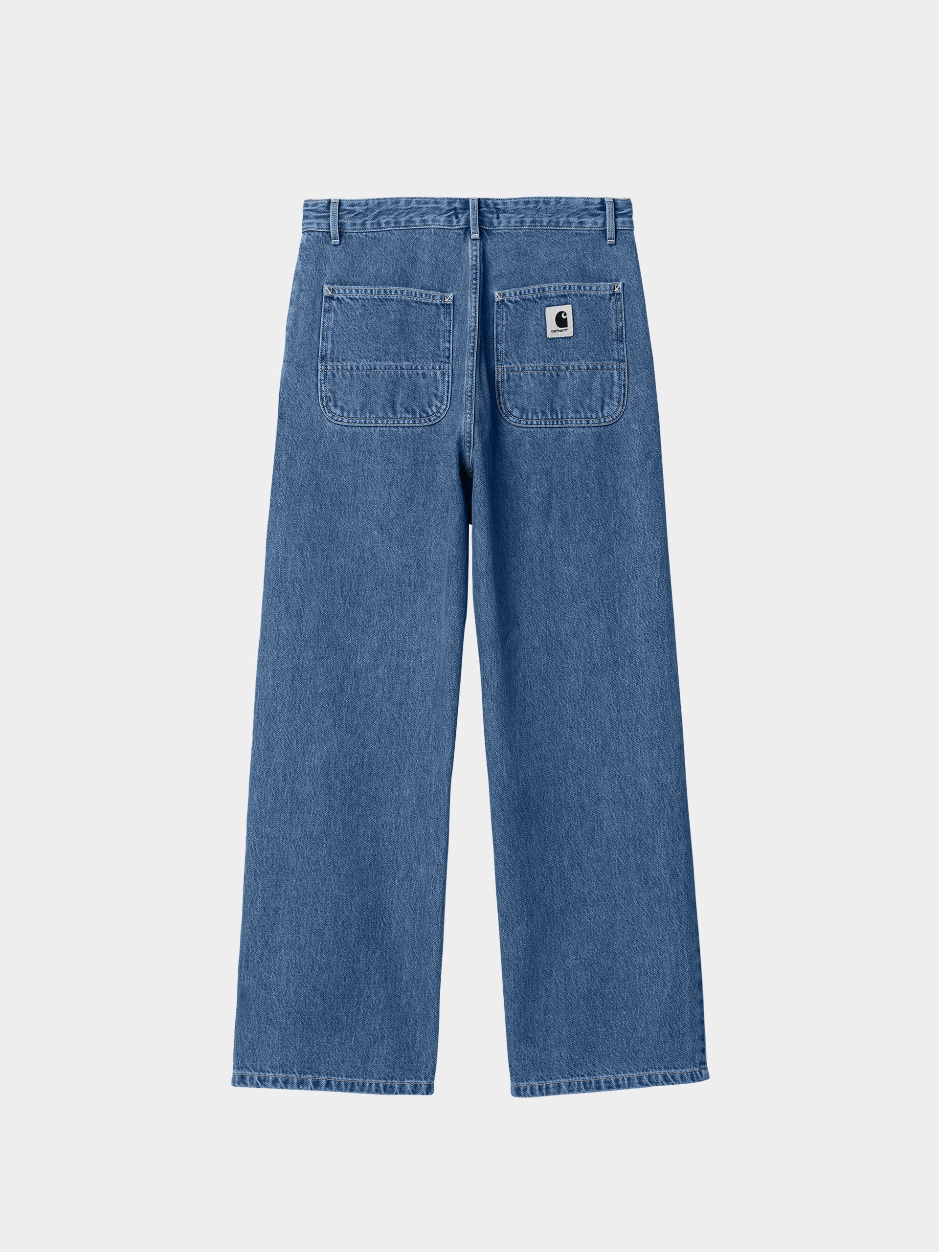 Nohavice Carhartt WIP Simple Wmn (blue)