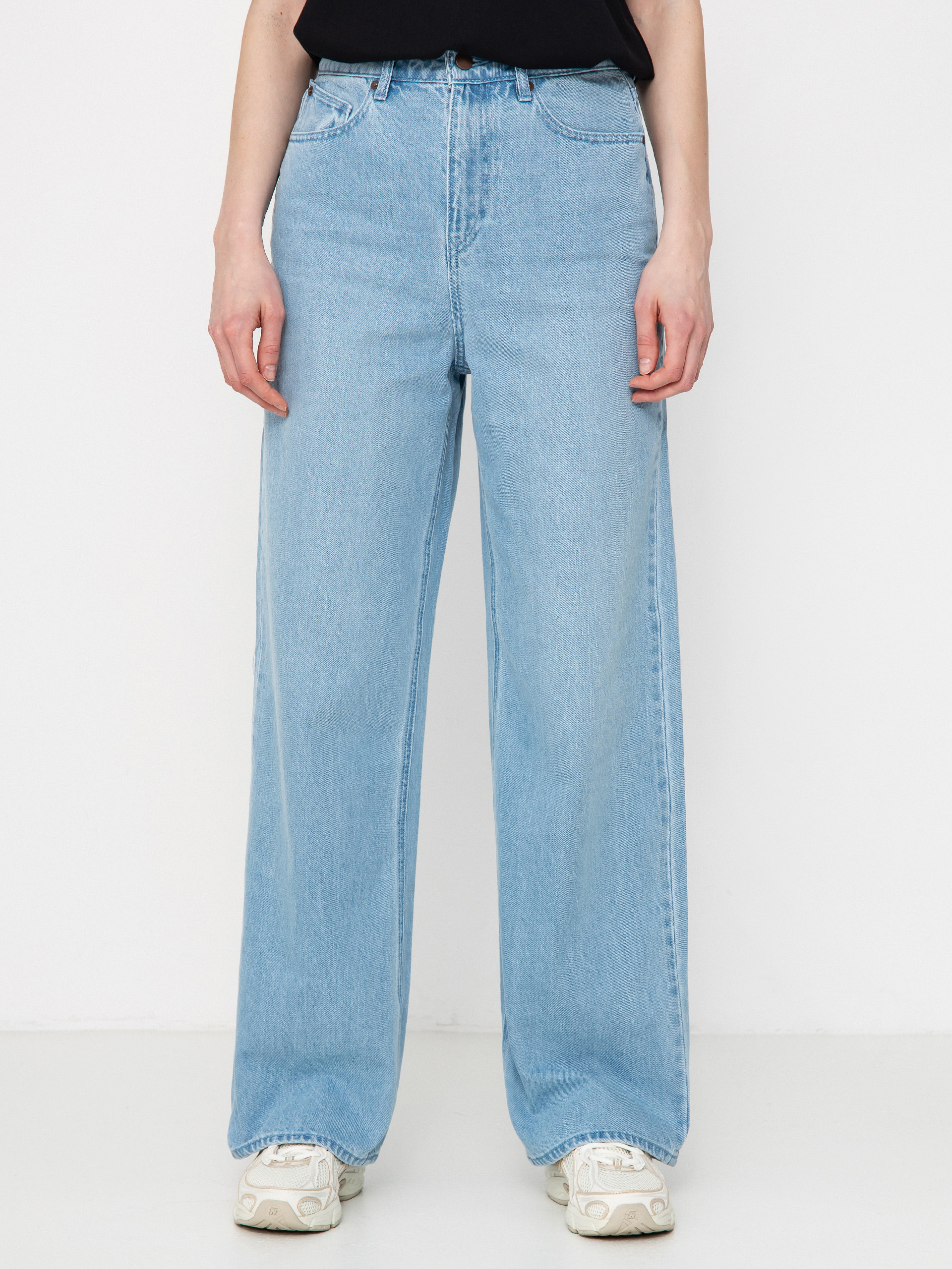 Nohavice Volcom Stoned Bf Hirise Wmn (blue bird)