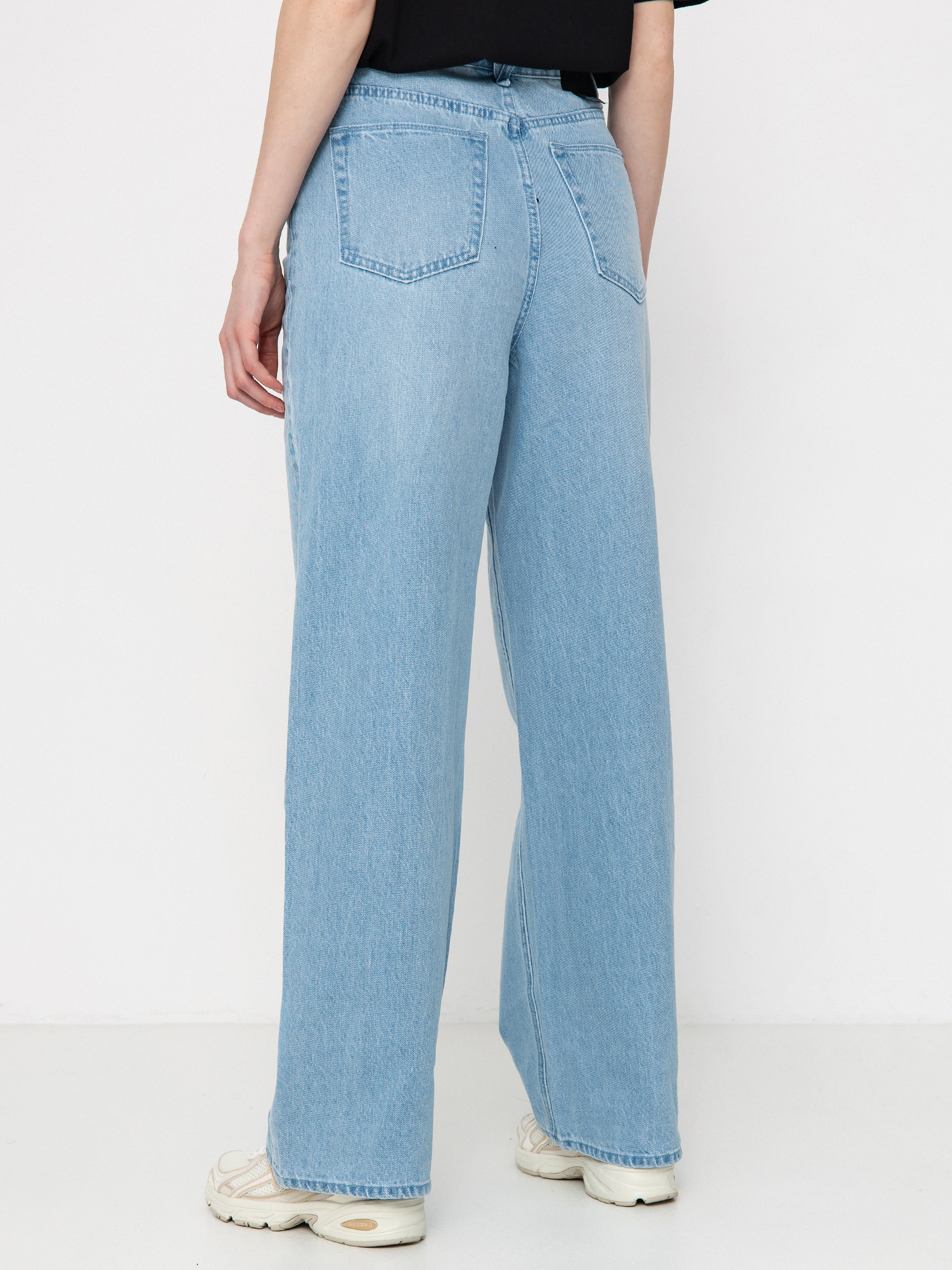 Nohavice Volcom Stoned Bf Hirise Wmn (blue bird)