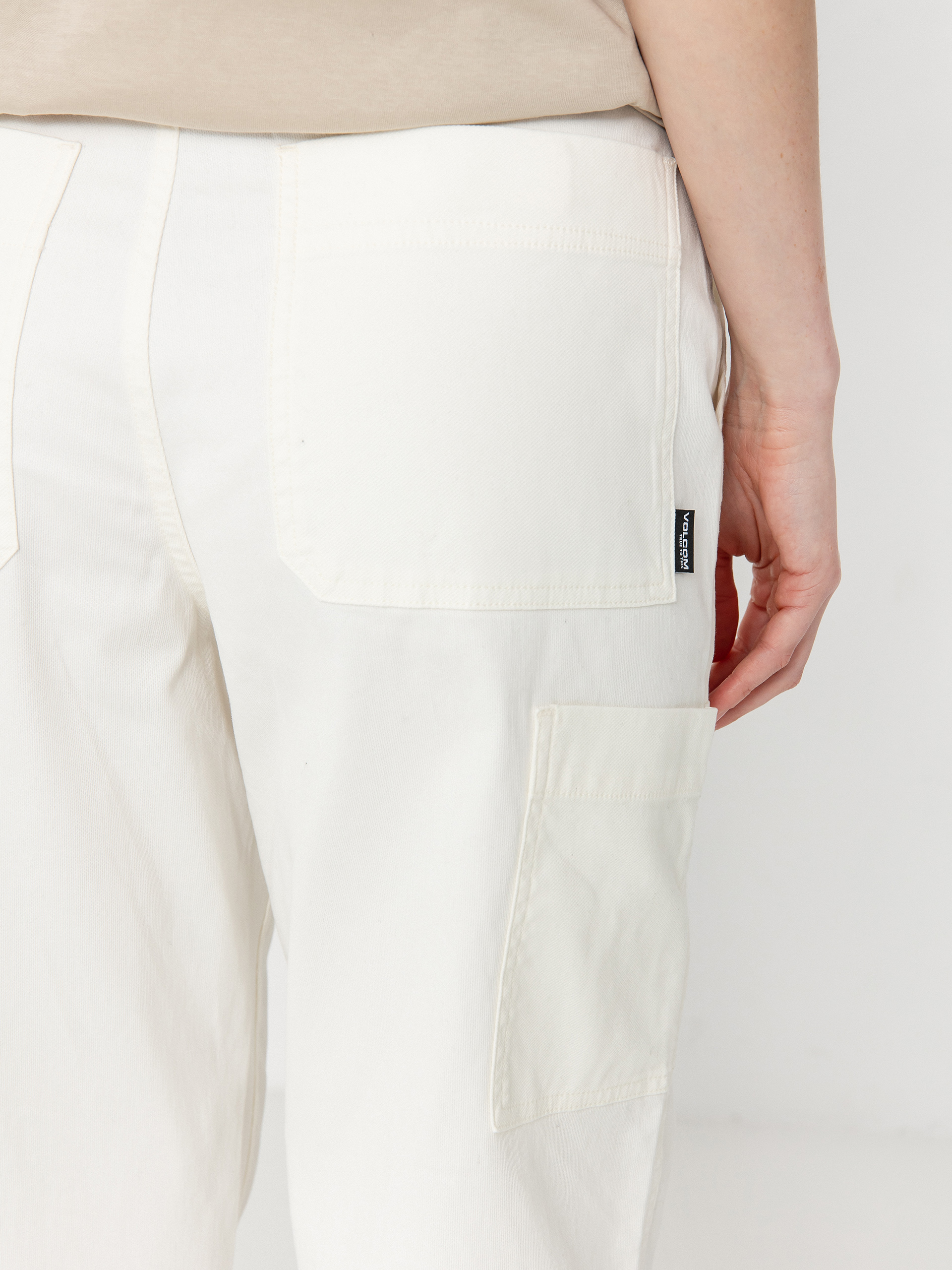 Nohavice Volcom Stone Kraft Wmn (star white)