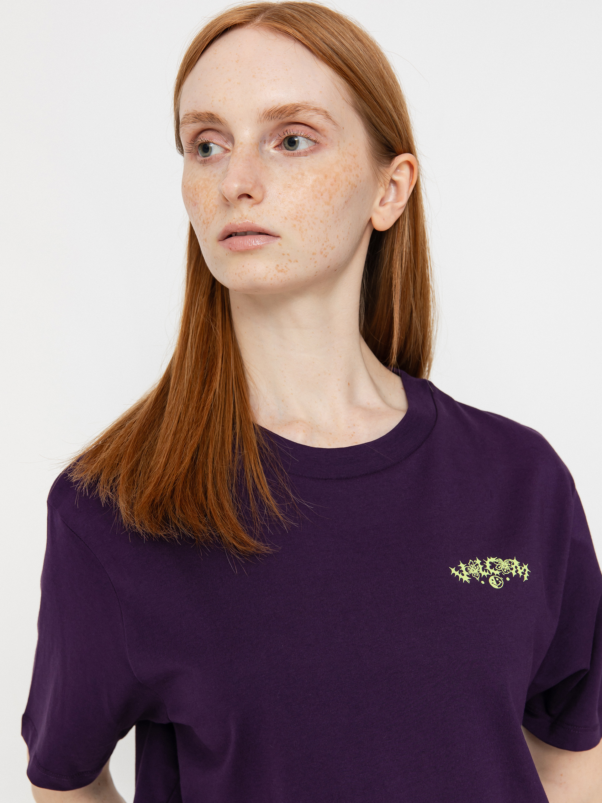 Tričko Volcom Radical Daze Up Wmn (grape royale)