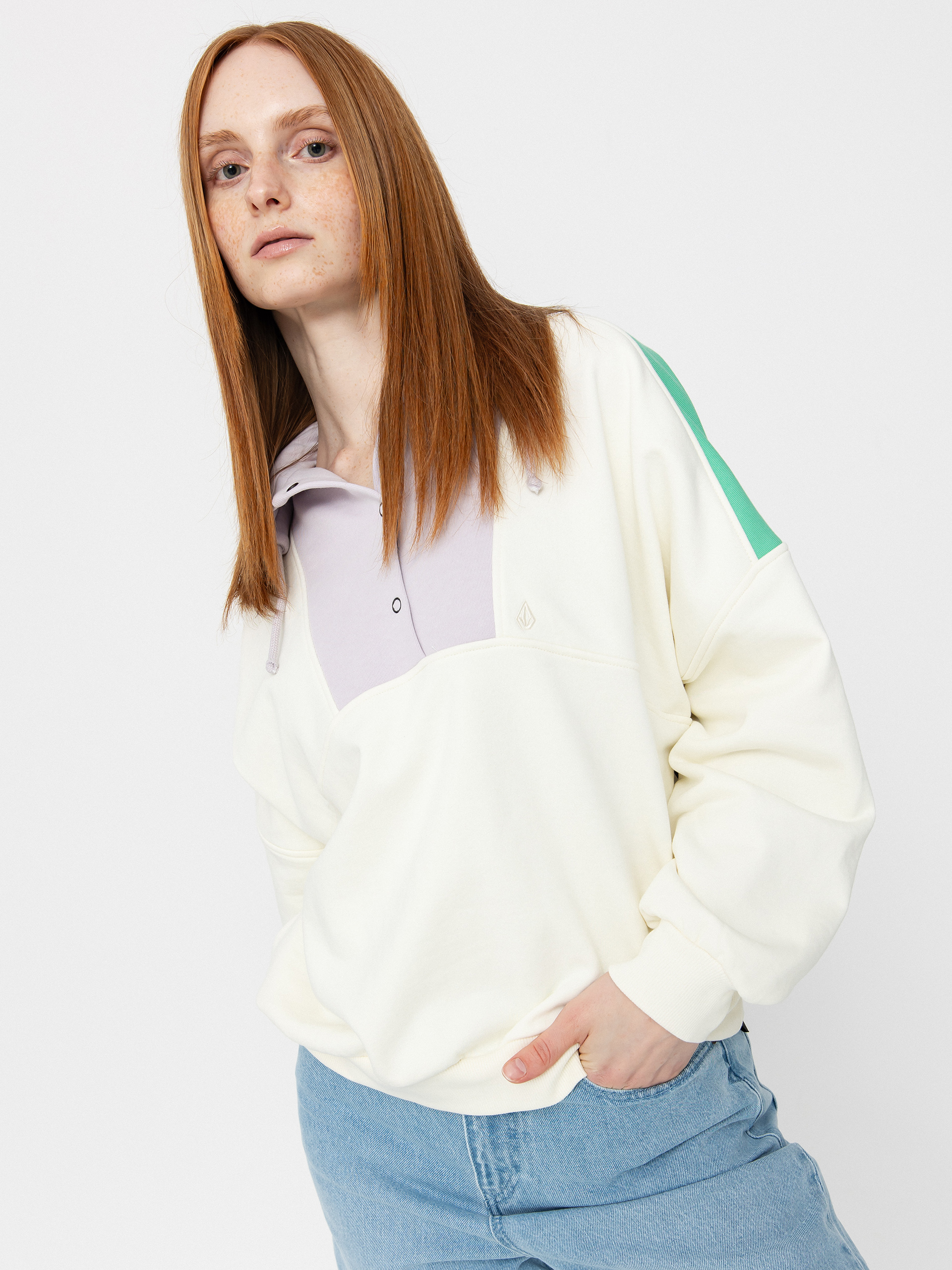 Mikina Volcom Reetrostone Wmn