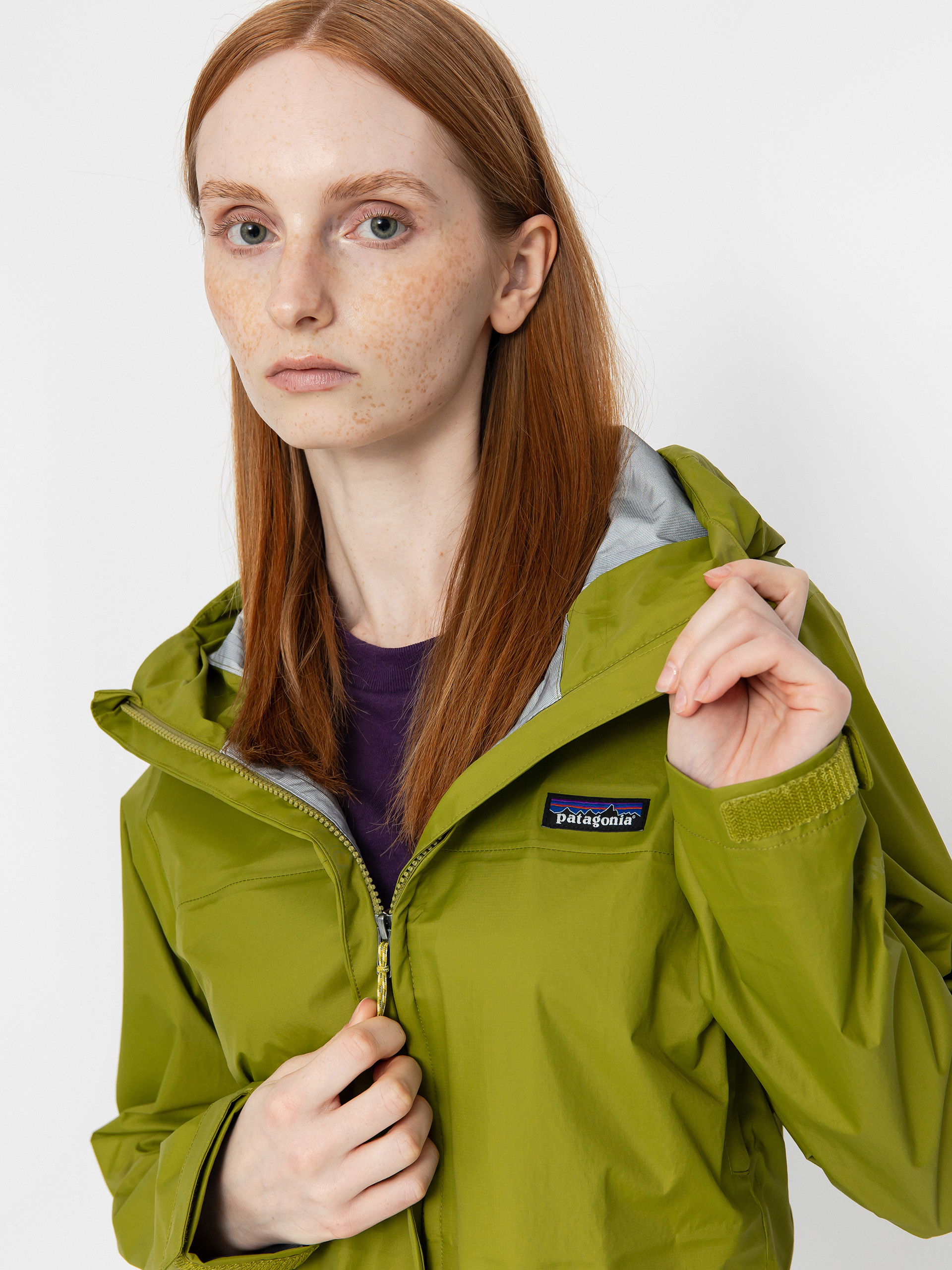 Bunda Patagonia Torrentshell 3L Wmn (graze green)