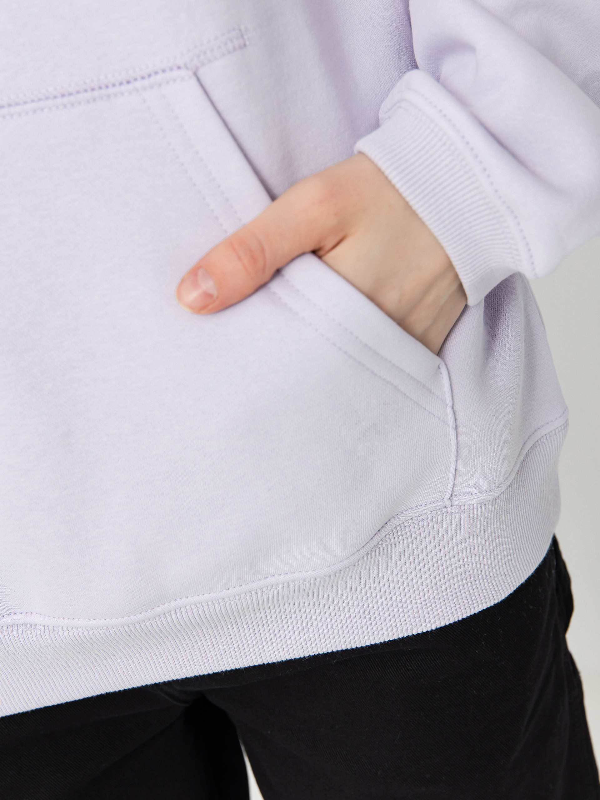 Mikina s kapucňou Volcom Stone Heart Up HD Wmn (dusty lavender)