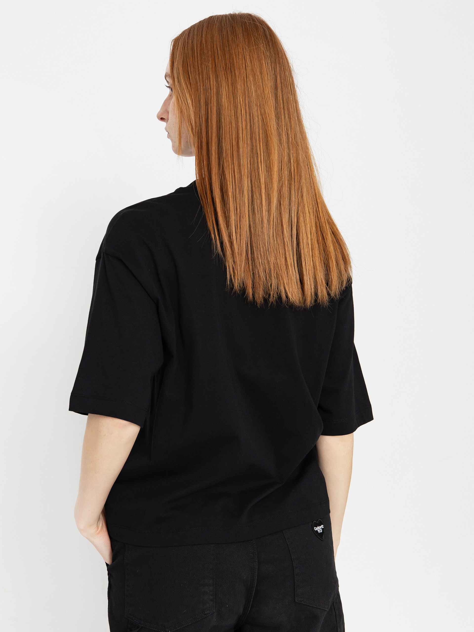 Tričko Carhartt WIP Greatest Flicks Wmn (black)