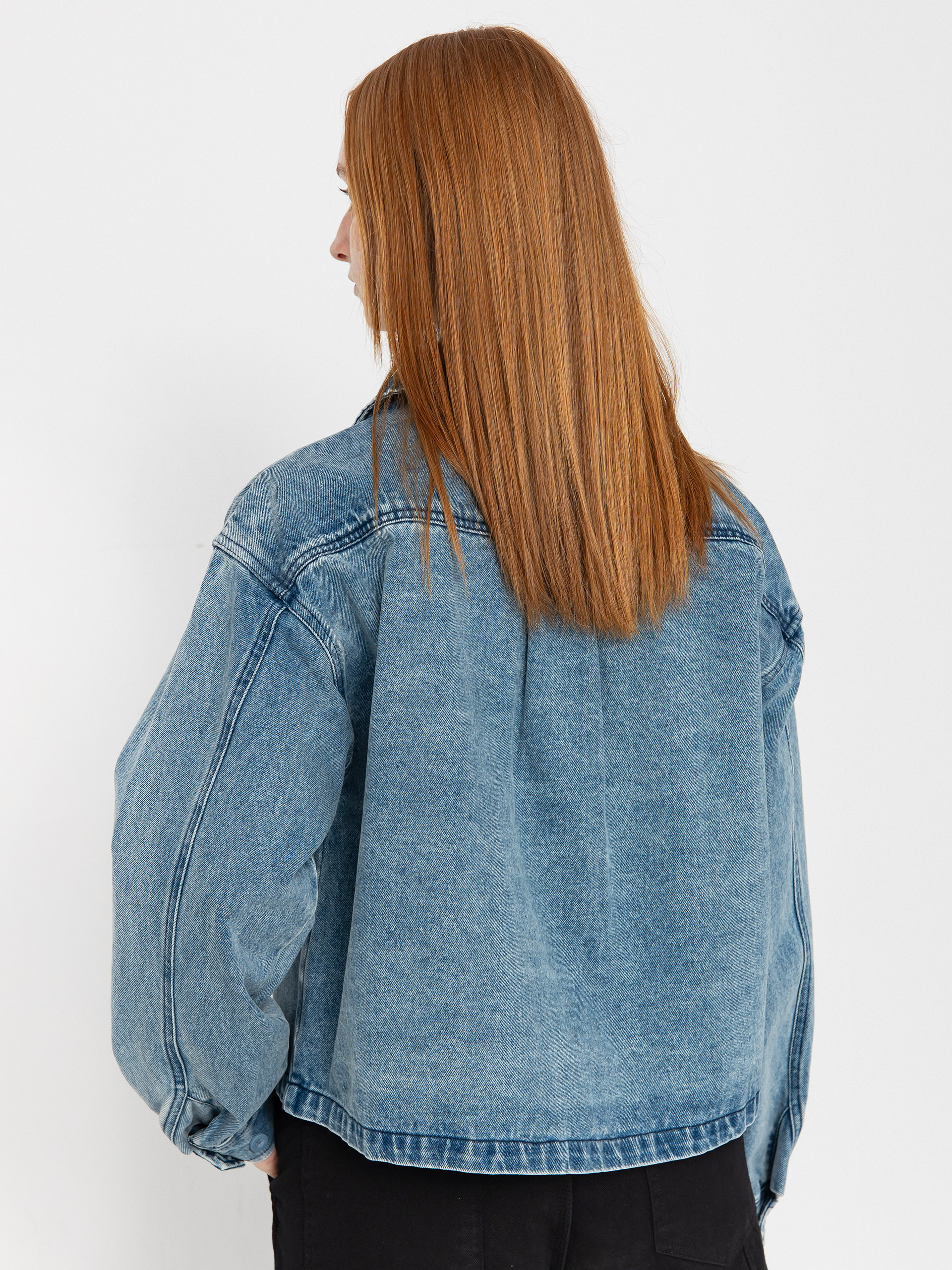 Košeľa Brixton Utopia Overshirt Wmn (lt denim)