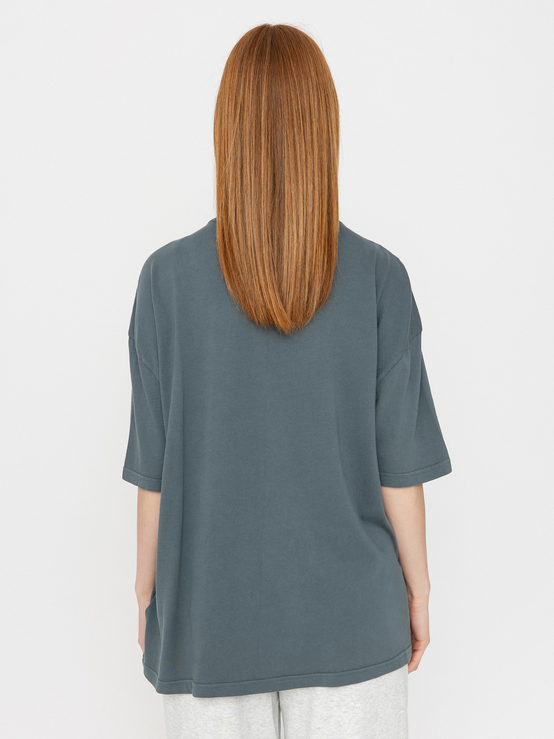 Tričko Brixton Bloom Oversized Boyfriend Wmn (basalt)