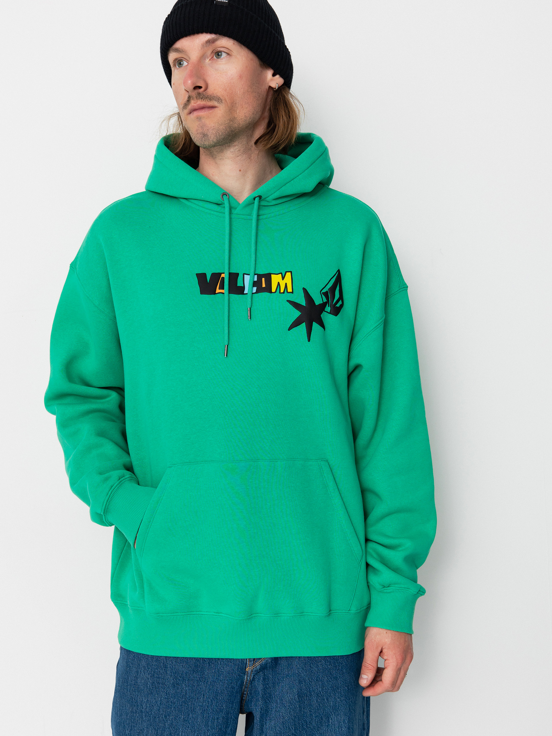 Mikina s kapucňou Volcom Fa Bob Mollema 1 HD (mint)