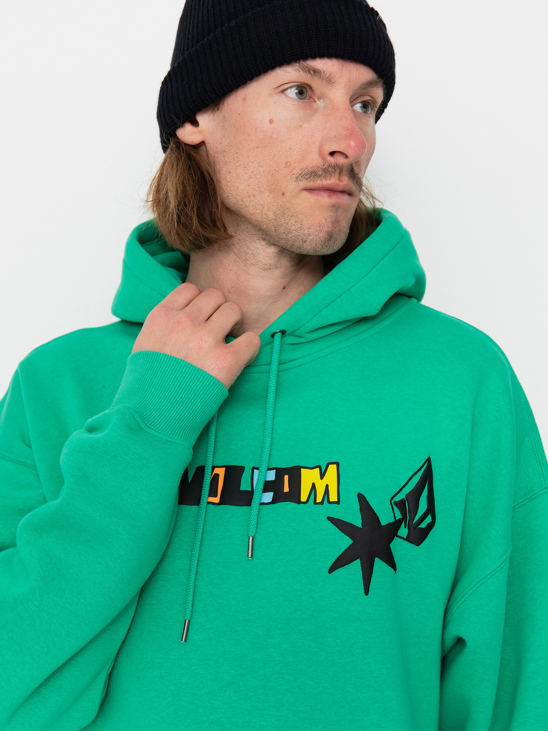 Mikina s kapucňou Volcom Fa Bob Mollema 1 HD (mint)