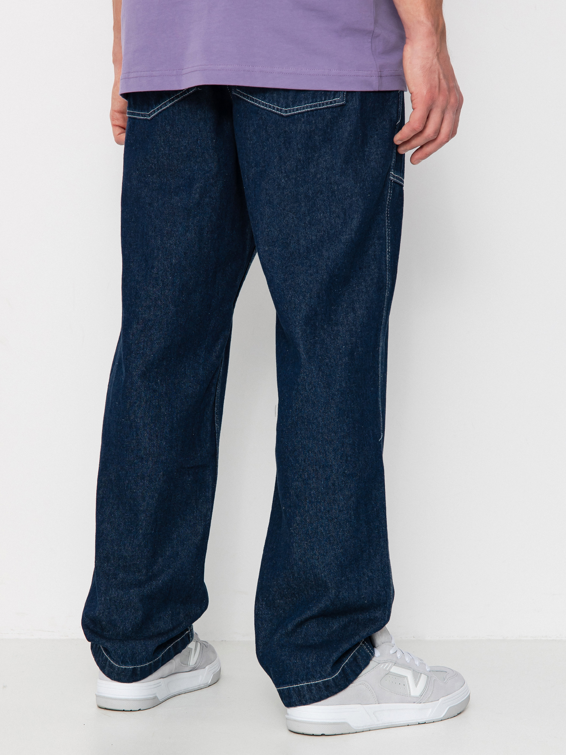 Nohavice Vans Fatigue Loose Tapered Denim (dark denim)