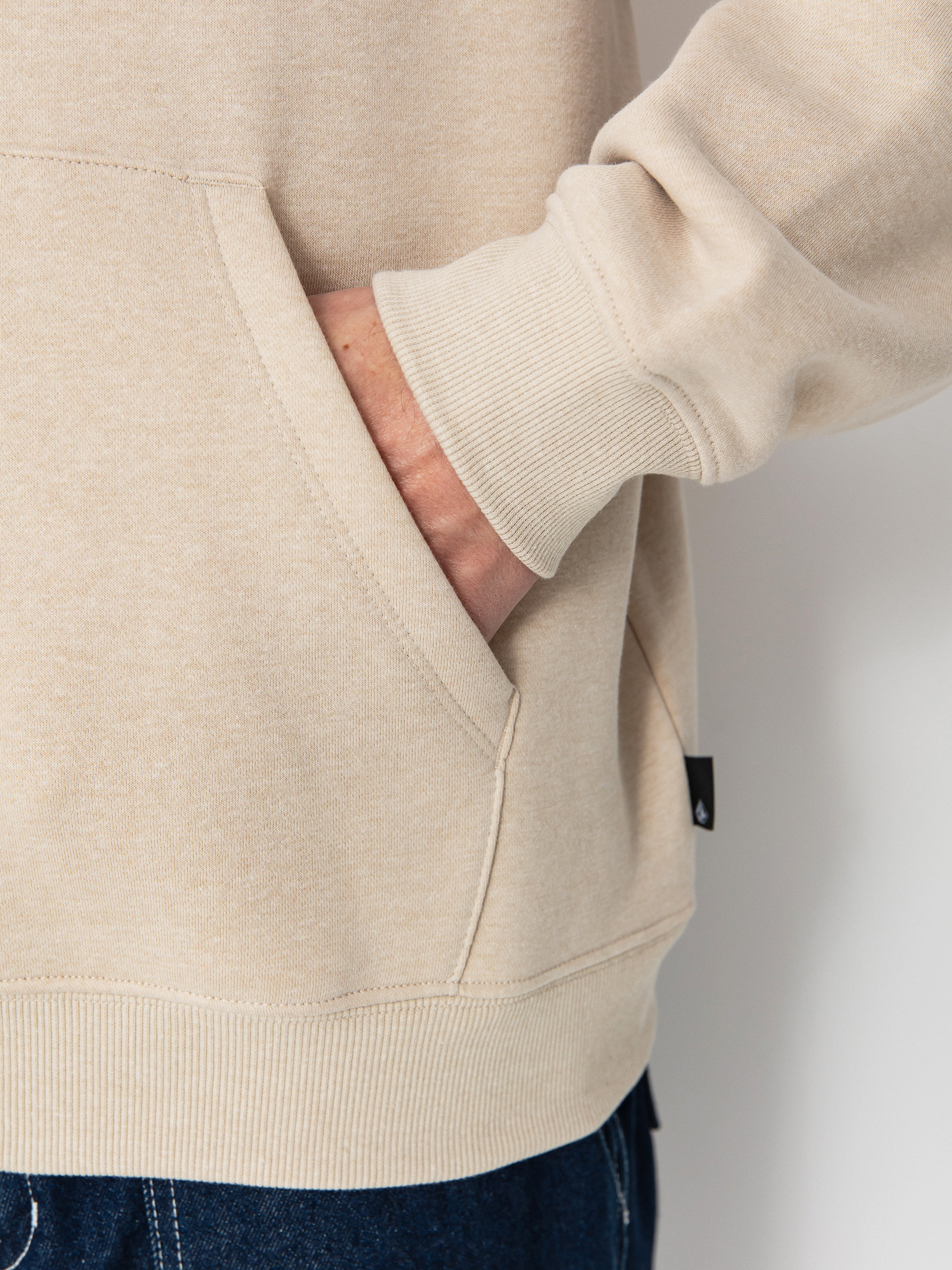 Mikina s kapucňou Volcom Watanite HD (dust heather)