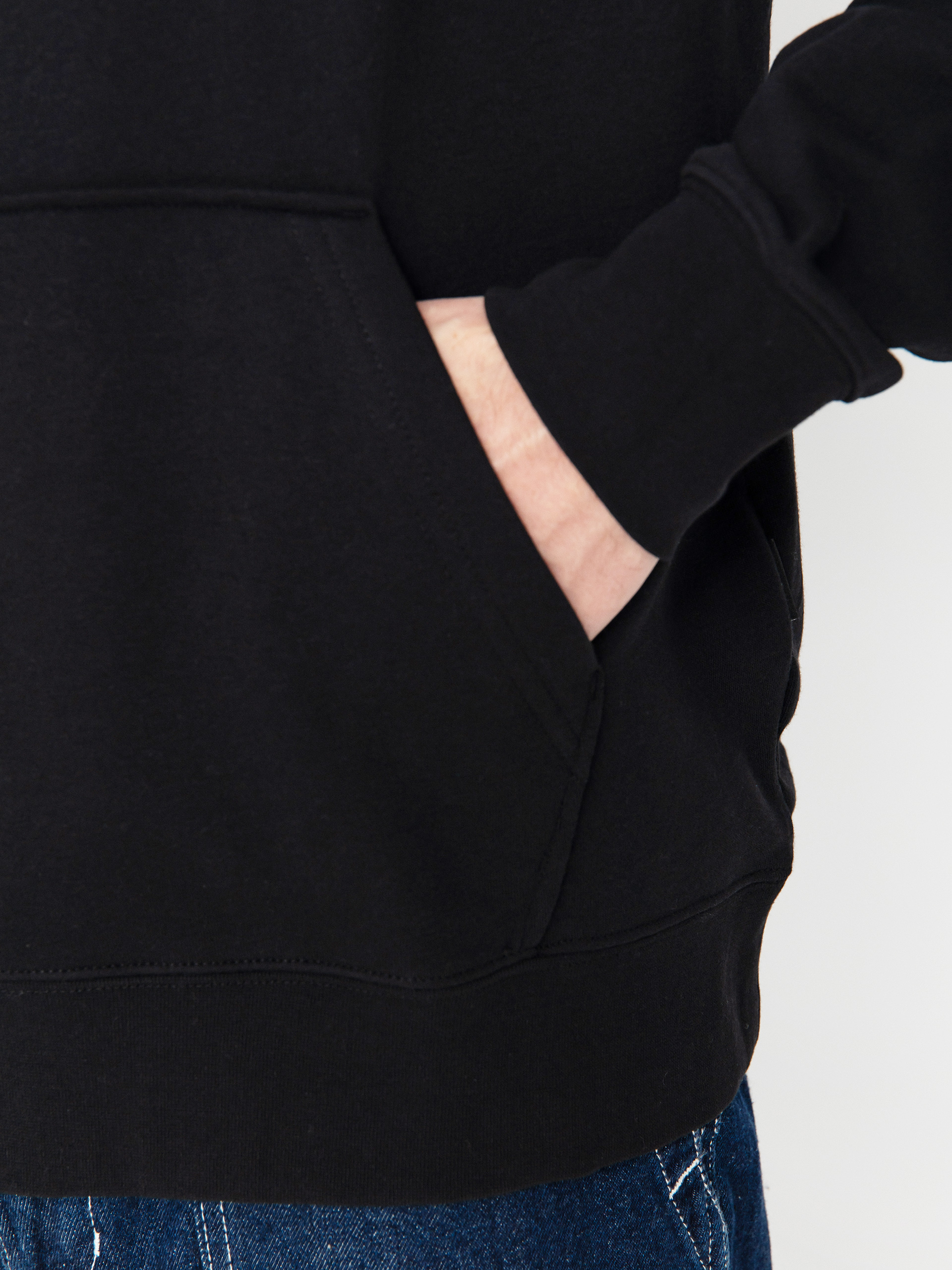 Mikina s kapucňou Quiksilver Salt Water HD (black)