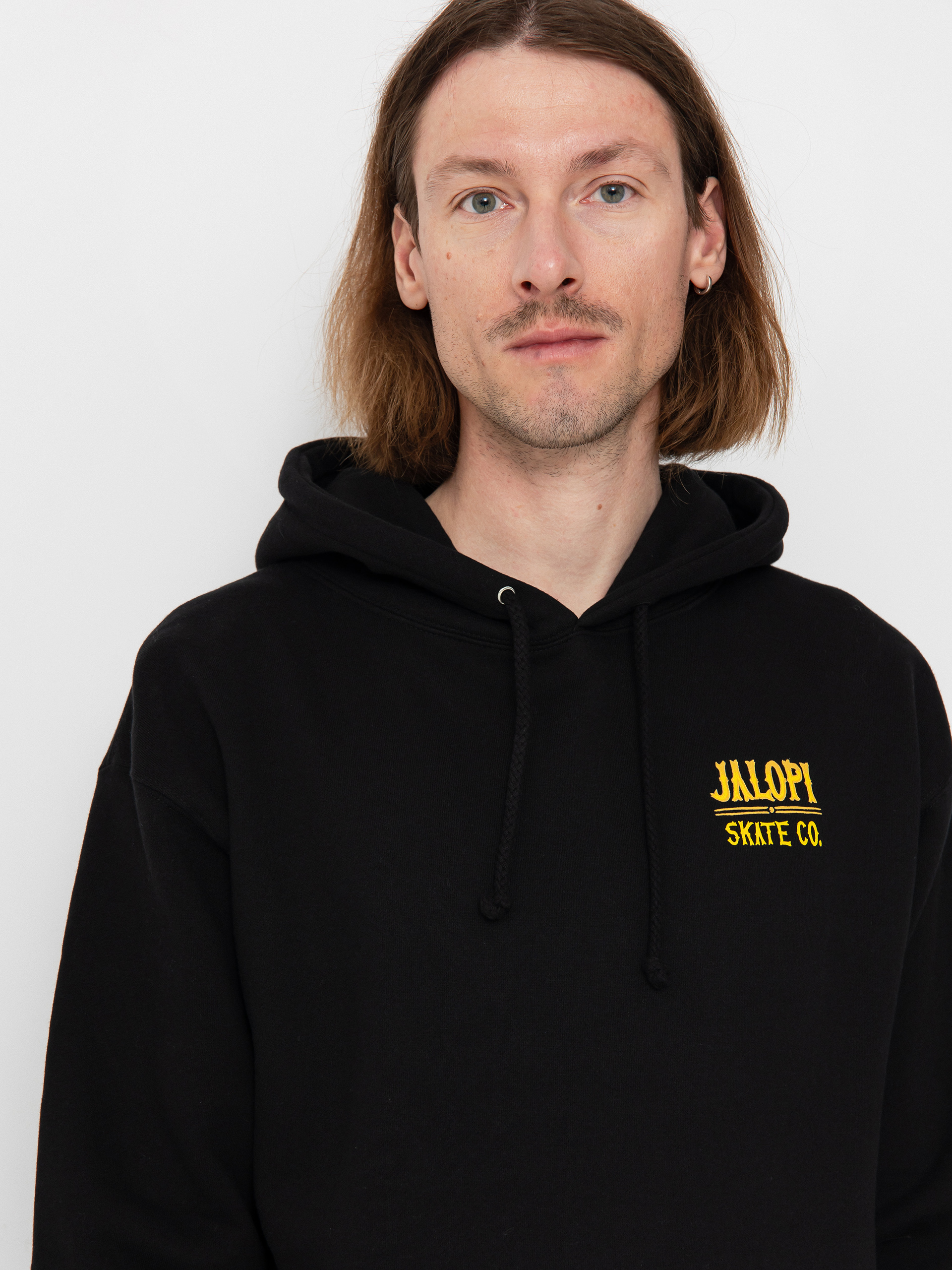 Mikina s kapucňou Antihero Jalopistoppollutn HD (black)
