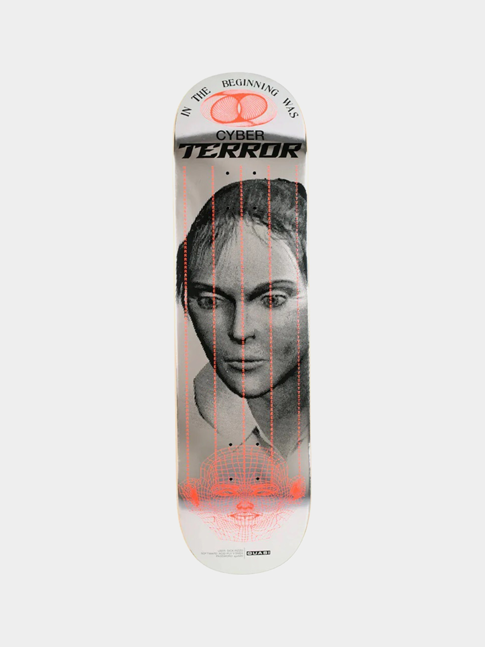 Doska Quasi Skateboards Rizzo Reset (silver)