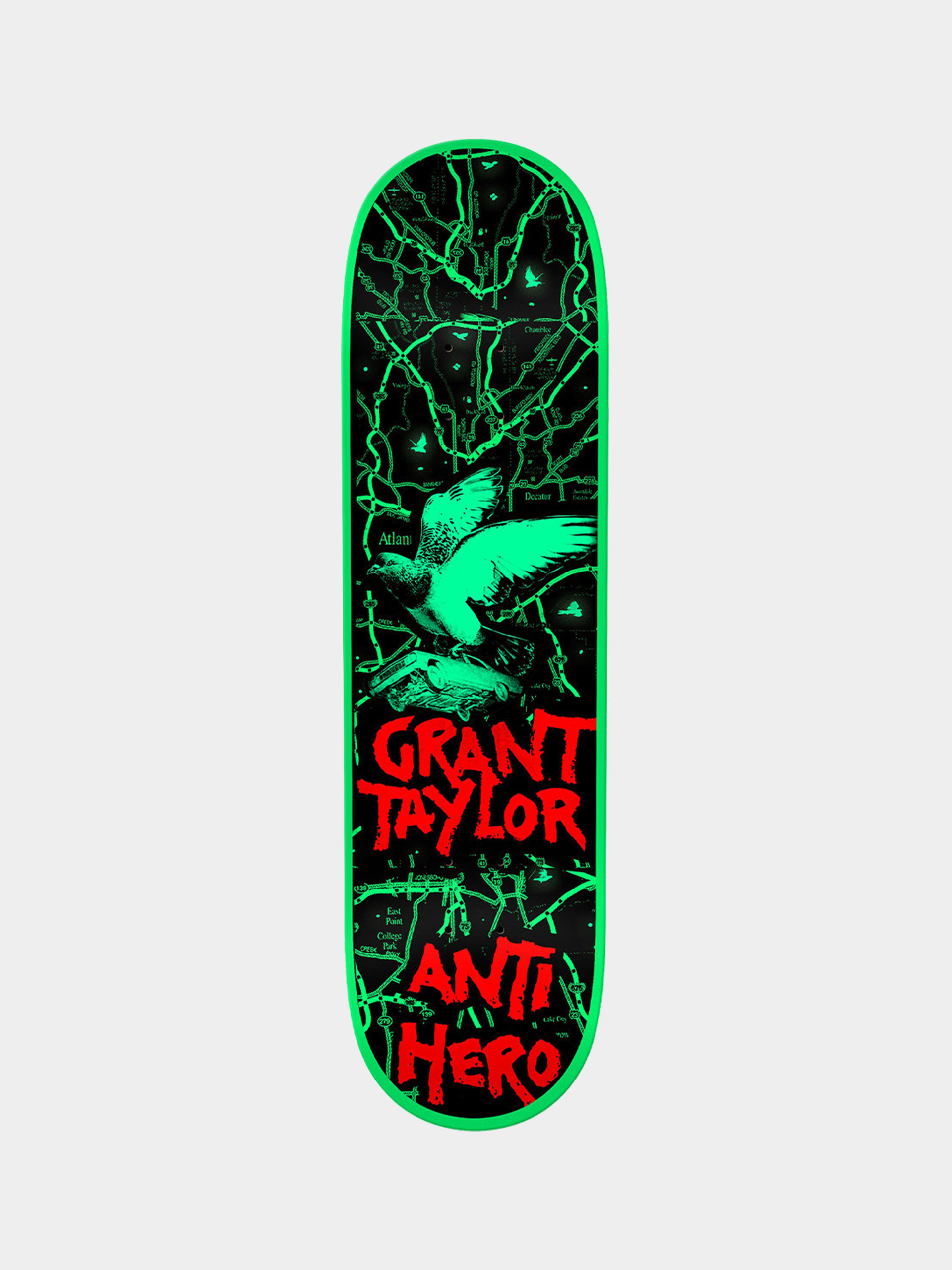 Doska Antihero Grant Repossessed (black/mint)