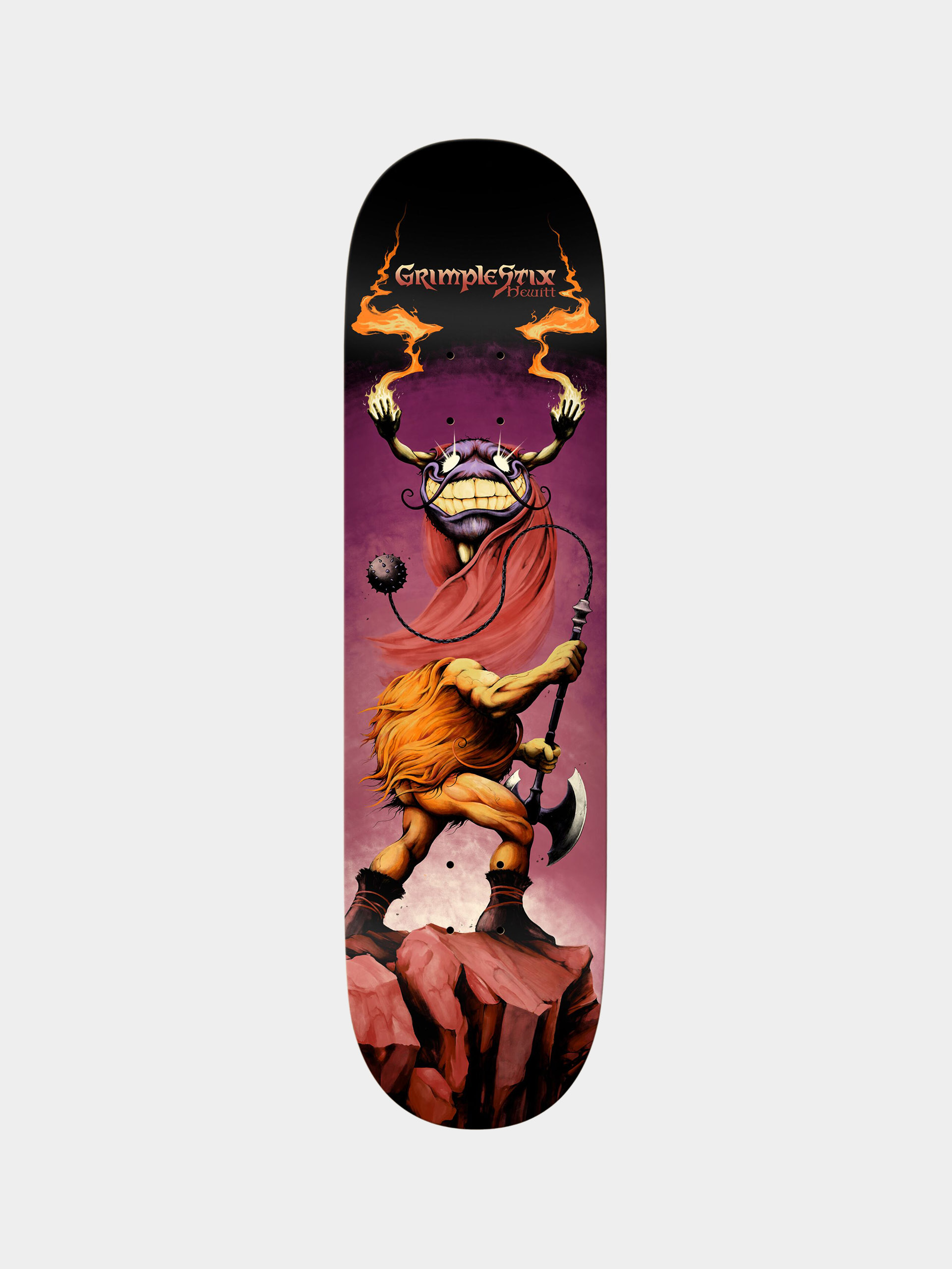 Doska Antihero Hewitt Grimple Barb (black/purple)