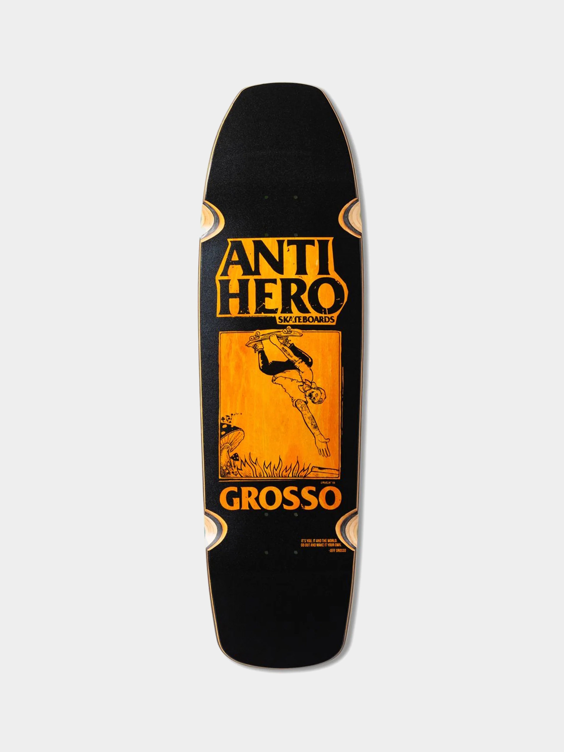 Doska Antihero SSD25 Gross Blk WW (black/orange)