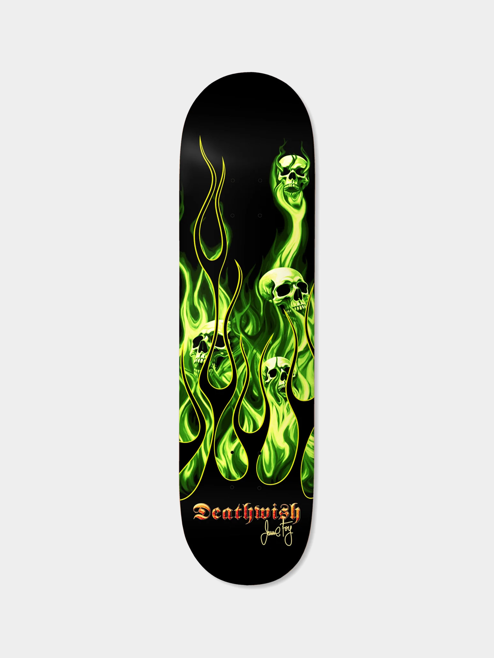 Doska Deathwish JF Ammonia Burn (black/green)