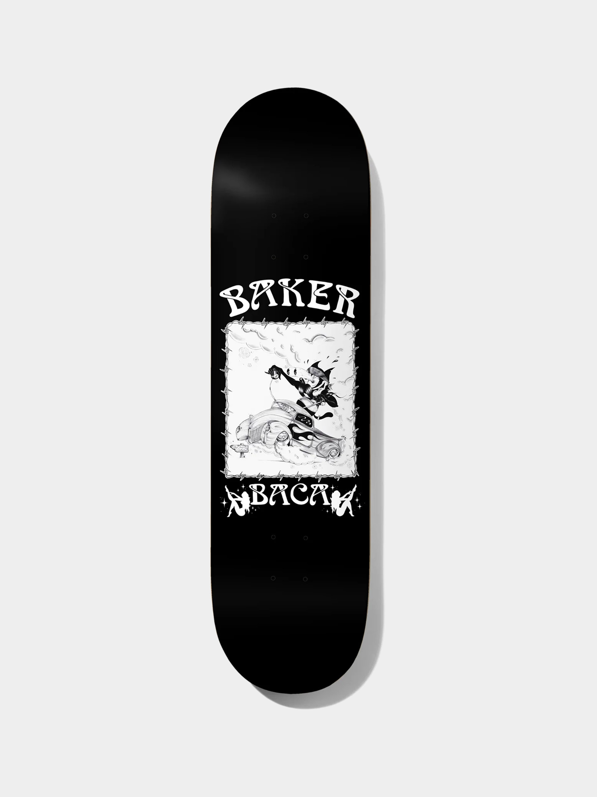 Doska Baker SB Skate Creep (black/white)