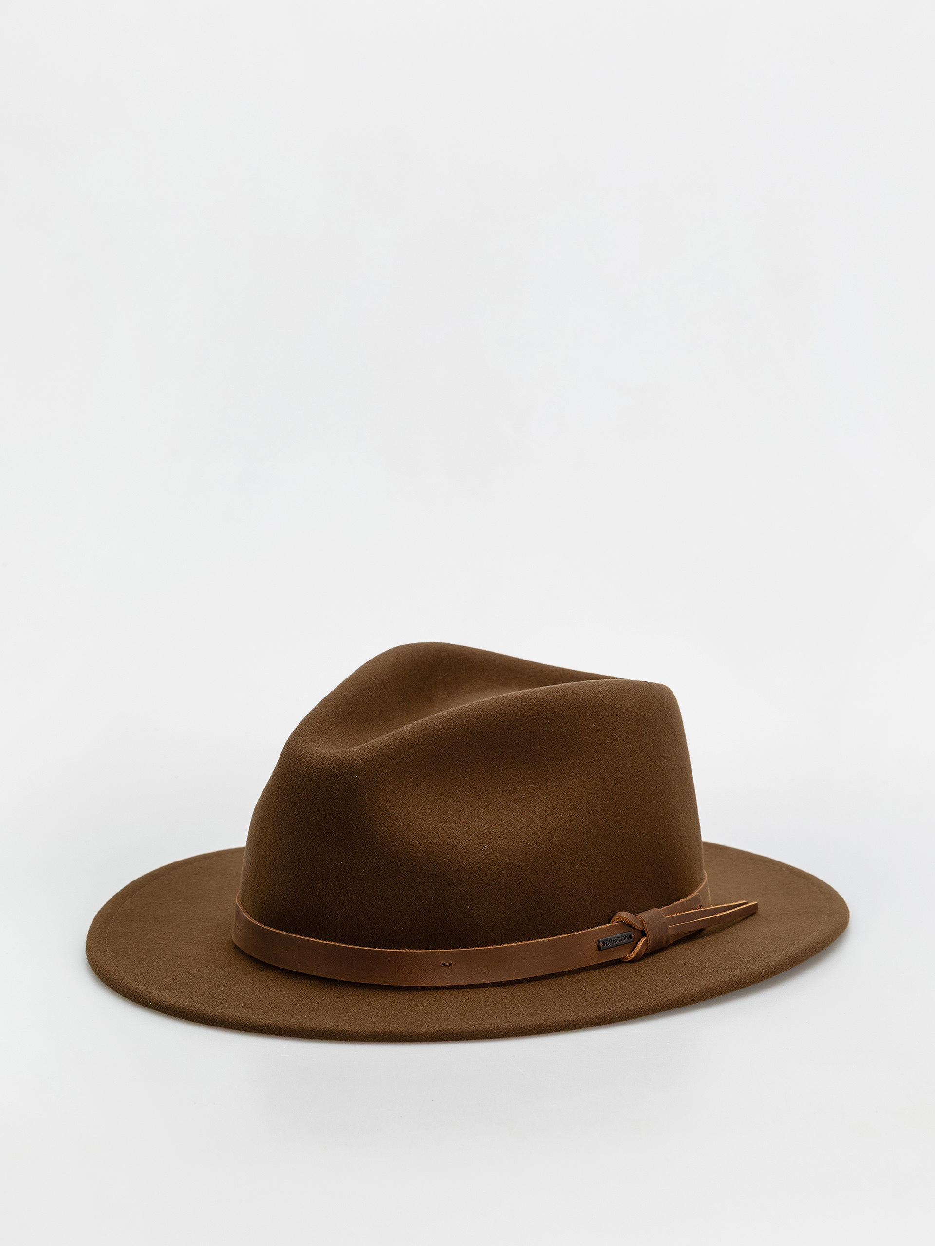 Klobúk Brixton Messer Traditional Fedora (coffee)