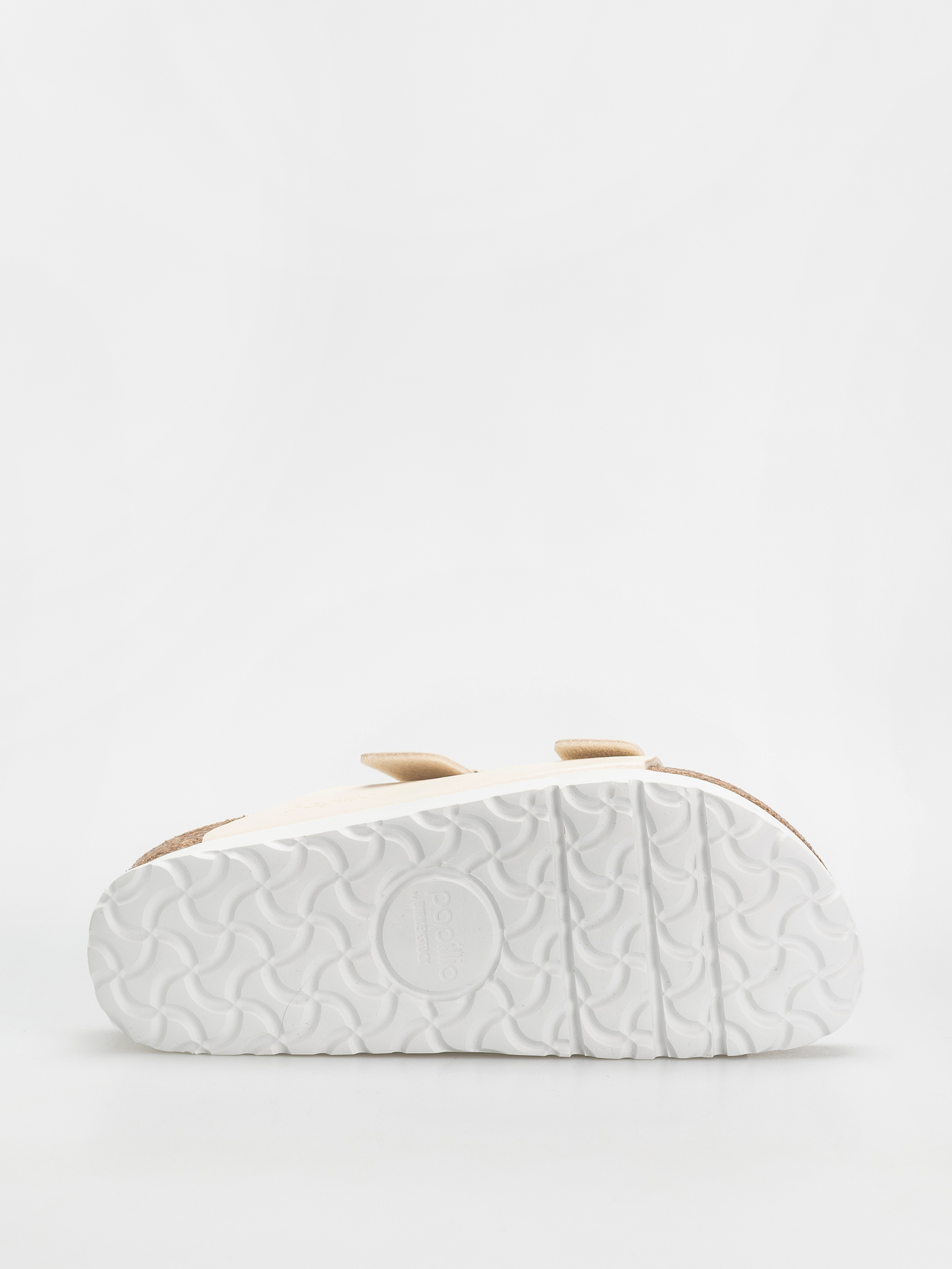 Šľapky Birkenstock Arizona Flex Platform Vegan Narrow Wmn (eggshell)