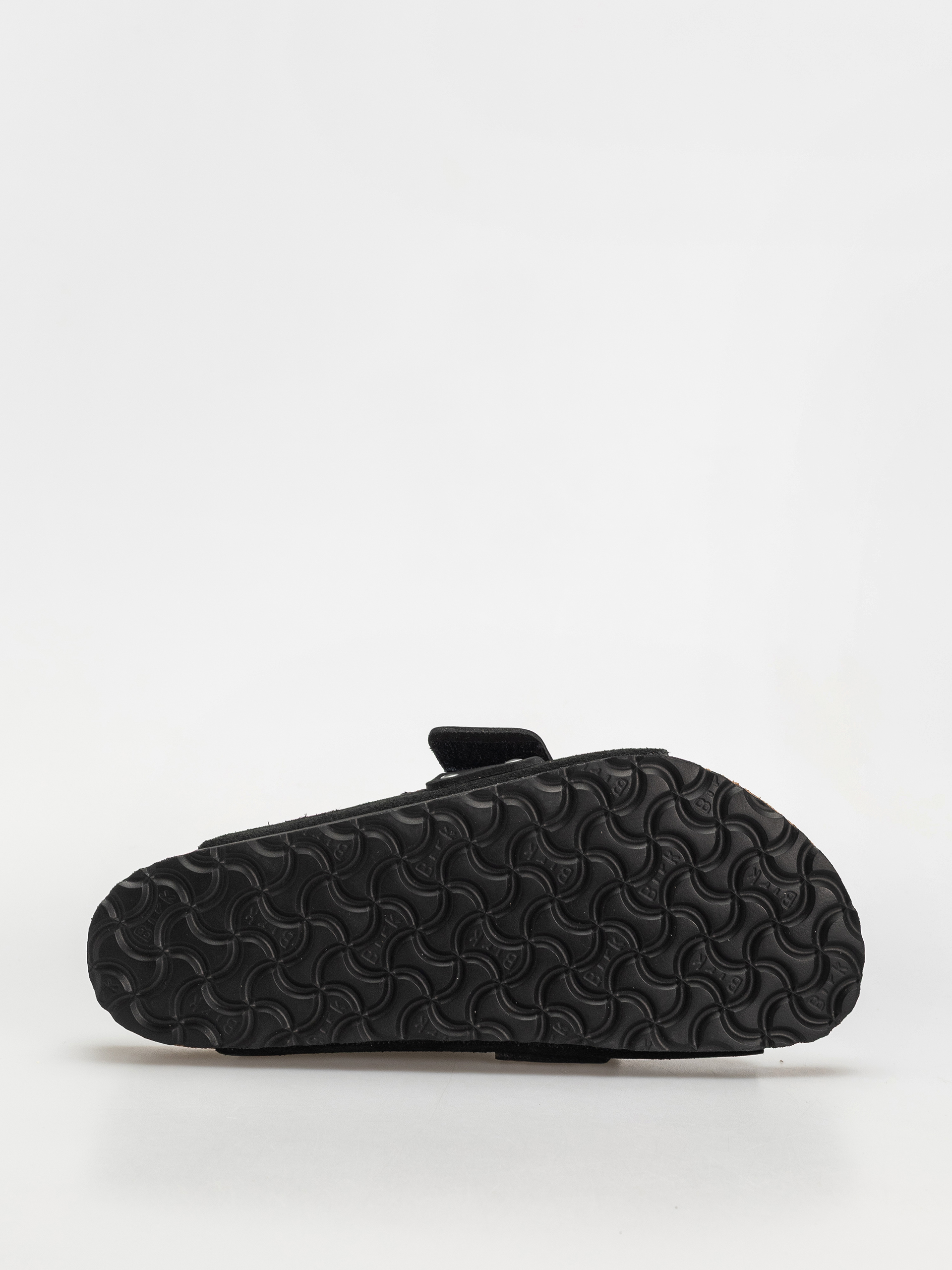 Šľapky Birkenstock Kyoto Nubuck Suede Leather Regular (black)