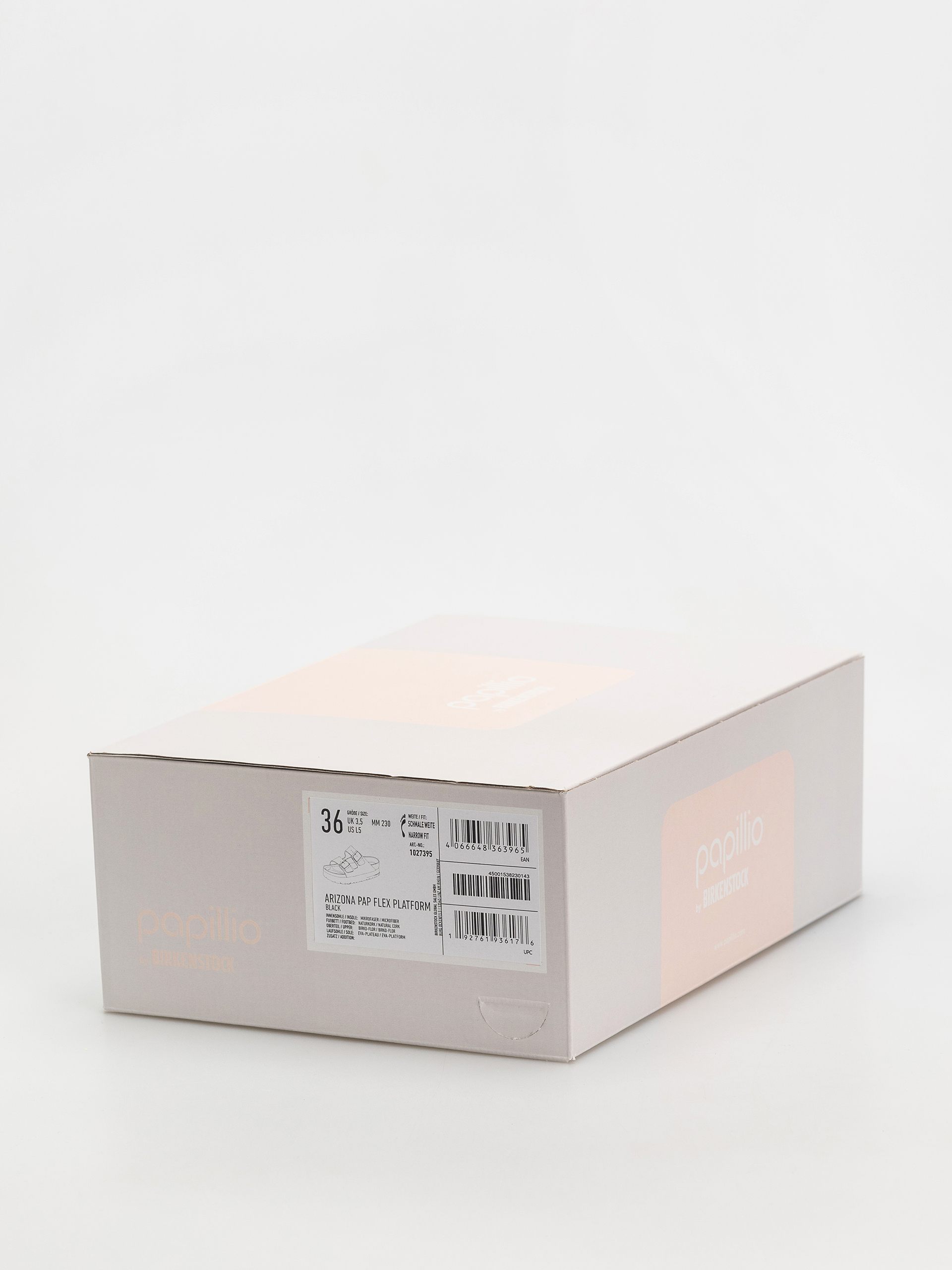 Šľapky Birkenstock Arizona Flex Platform Vegan Narrow Wmn (black)