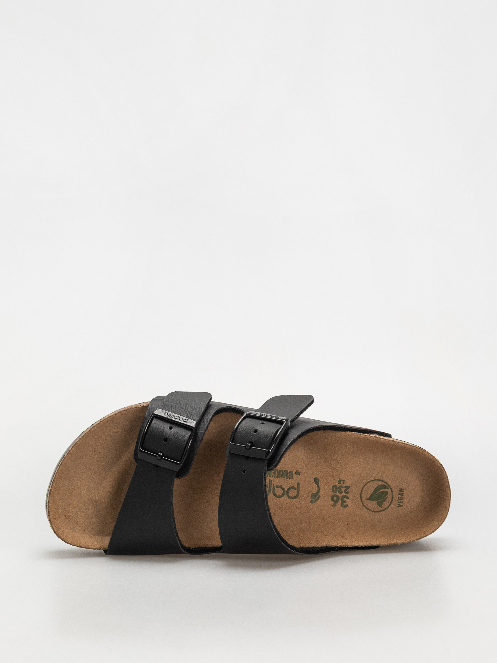 Šľapky Birkenstock Arizona Flex Platform Vegan Narrow Wmn (black)
