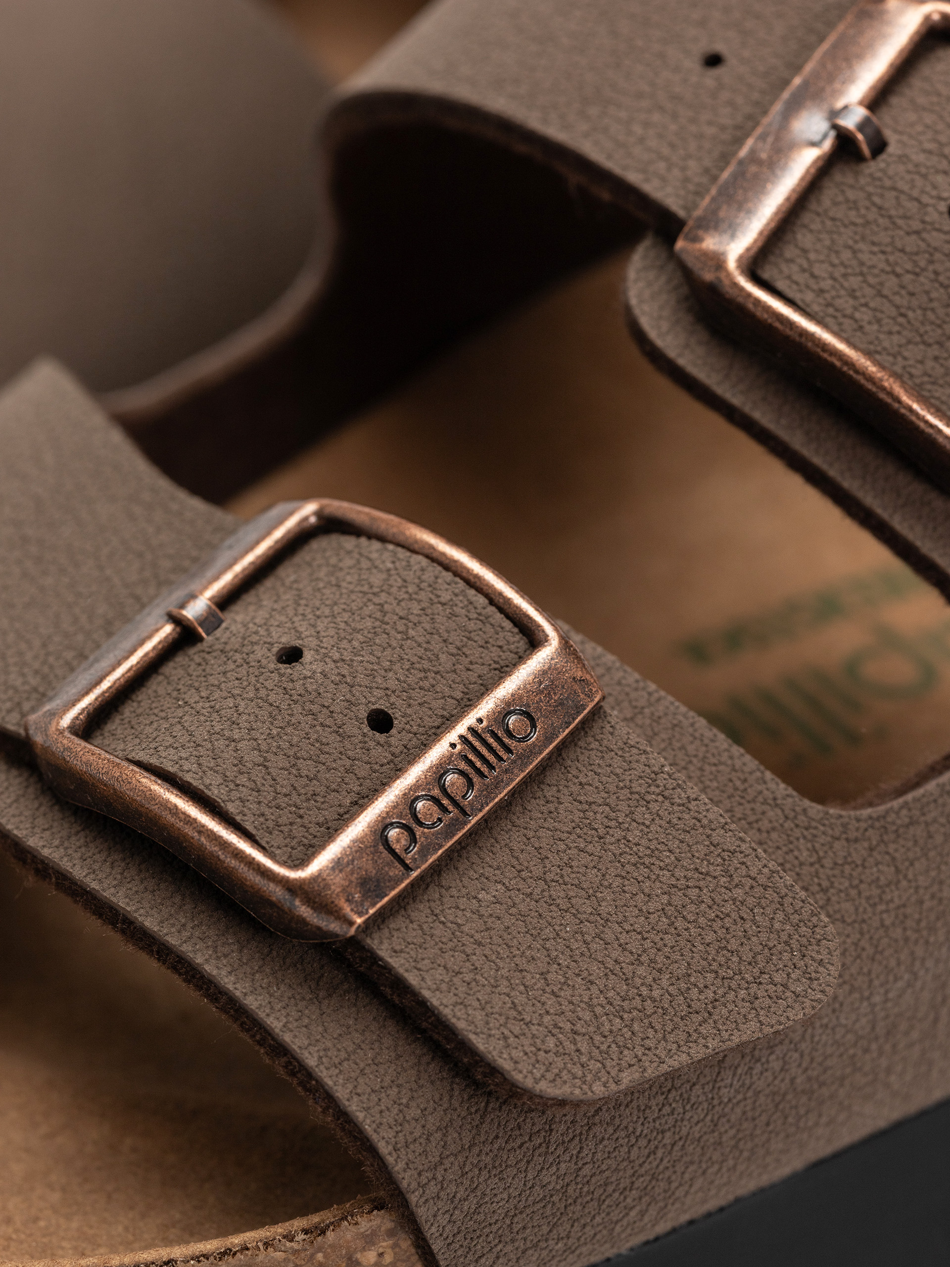 Šľapky Birkenstock Arizona Flex Platform Vegan Narrow Wmn (mocca)