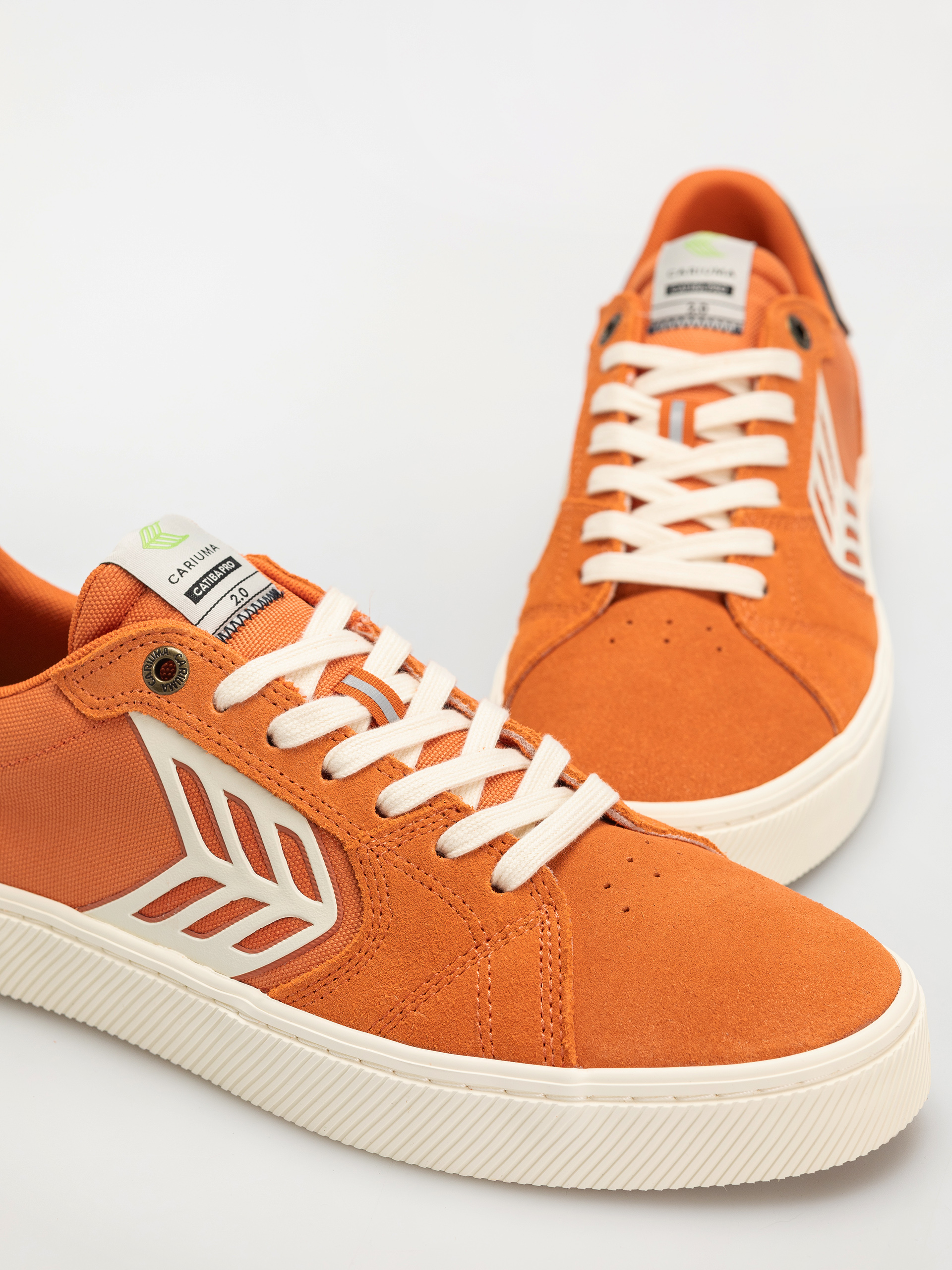 Topánky Cariuma Catiba Pro 2.0 (burnt orange suede and cordura ivory logo navy)