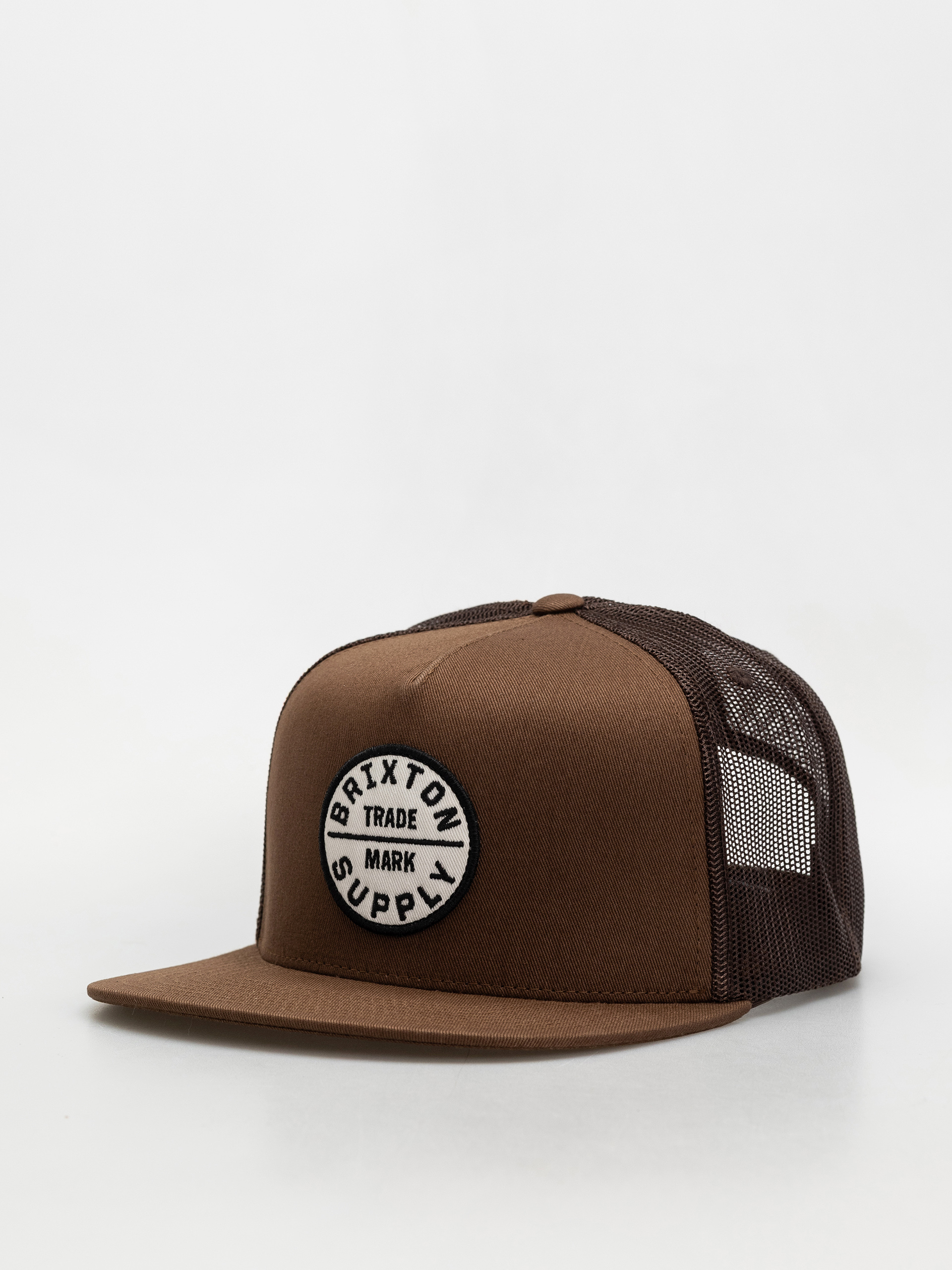 Šiltovka Brixton Oath Mp Trucker (pinecone brown/pinecone brown)