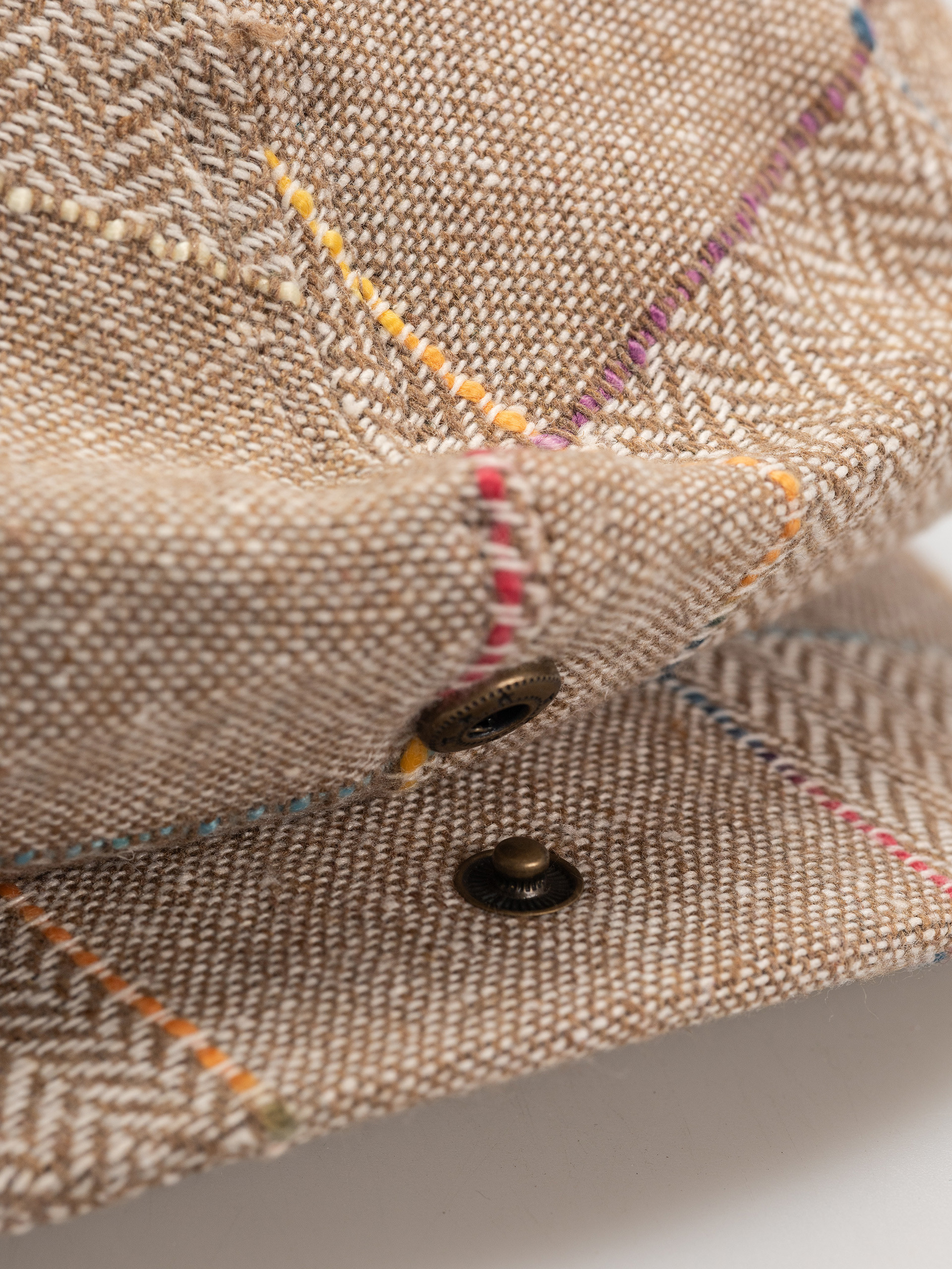 Klobúk so šiltom Brixton Brood Lw Snap Cap (tan/multi)