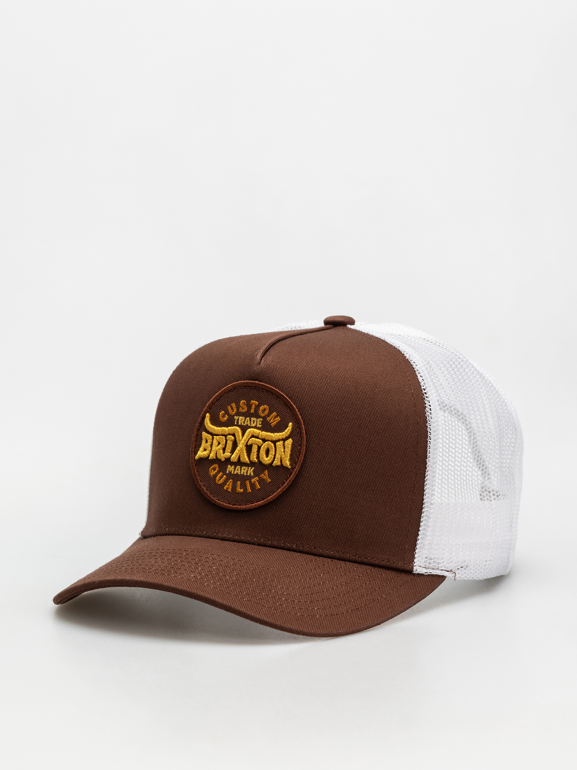 Šiltovka Brixton Gibson C Np Mp Trucker (brown/off white)