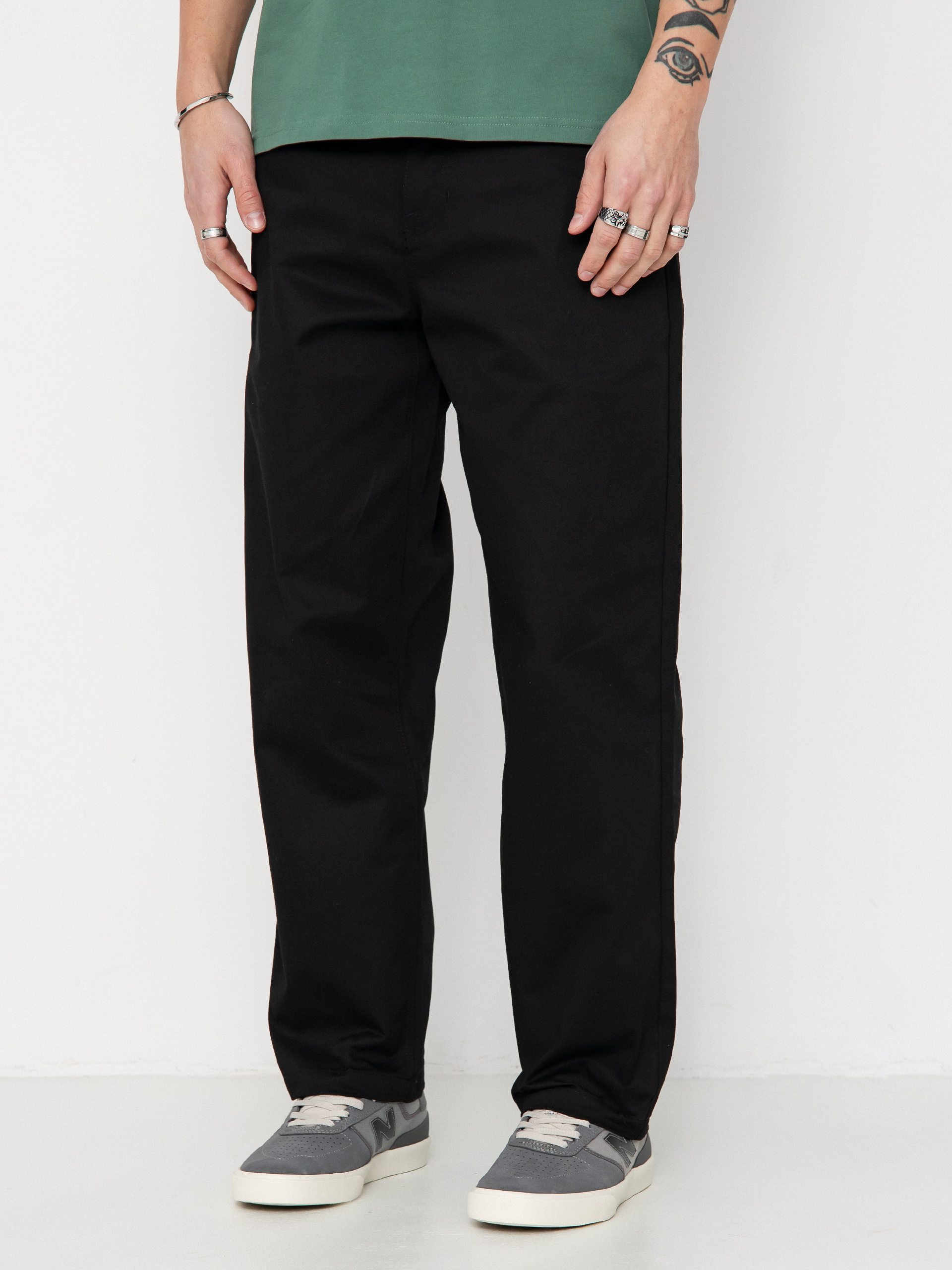 Nohavice Volcom Frickin Skate Chino (black)