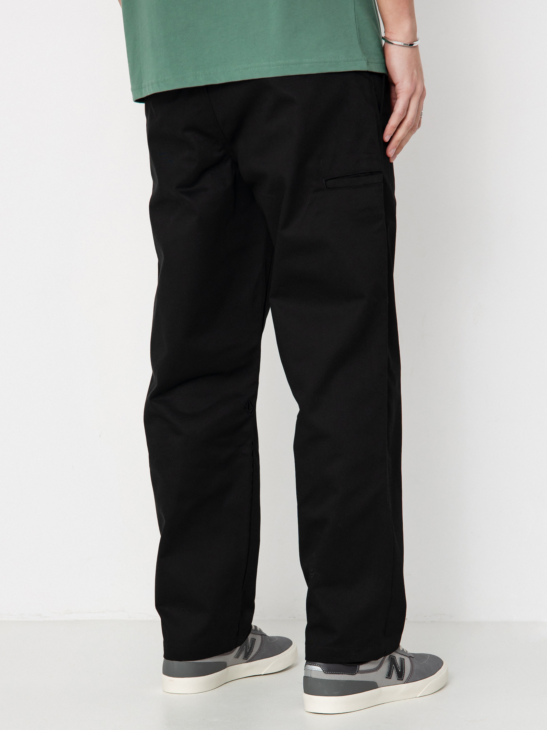 Nohavice Volcom Frickin Skate Chino (black)