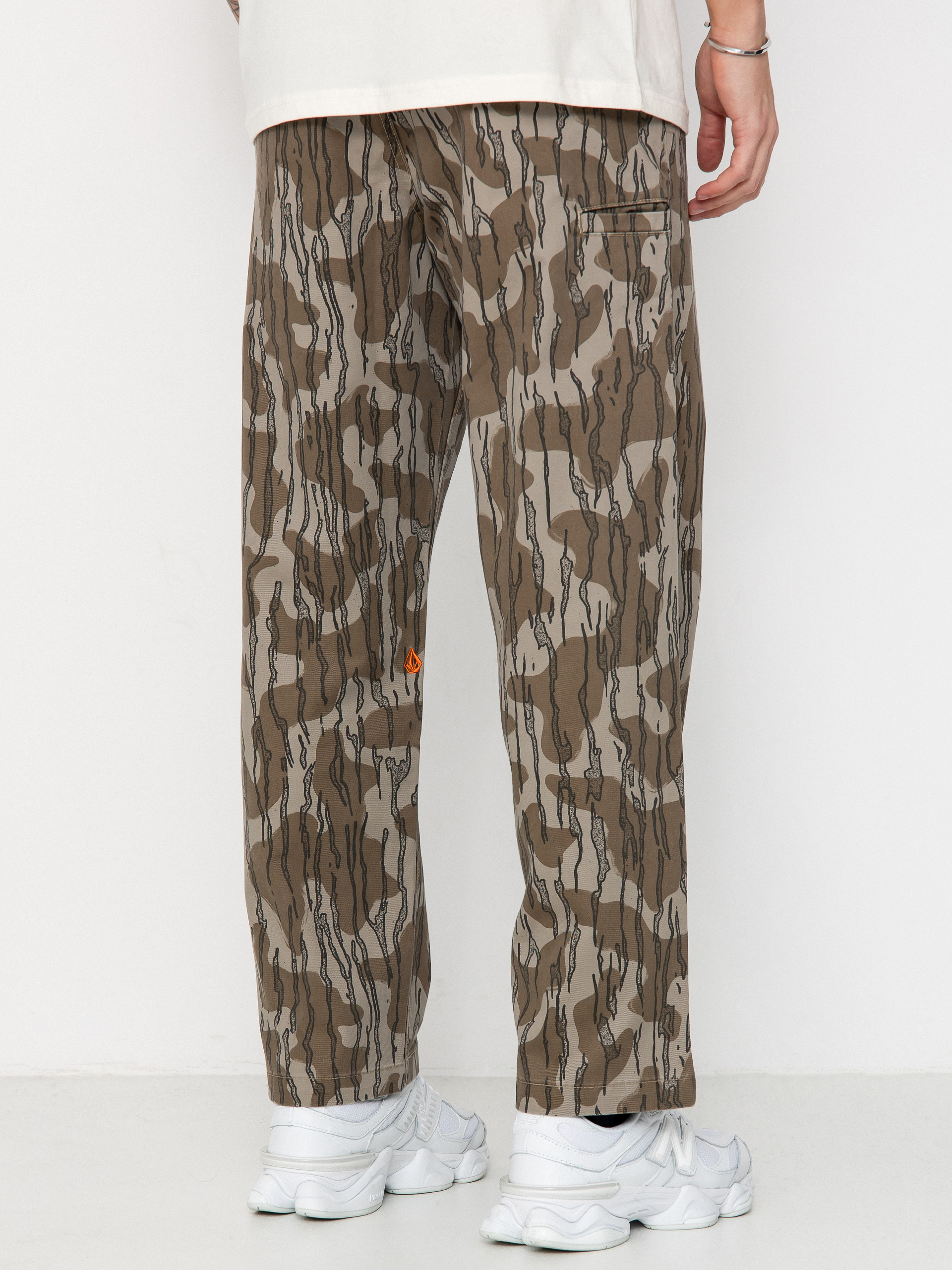 Nohavice Volcom Frickin Skate Work Chino (brindle)