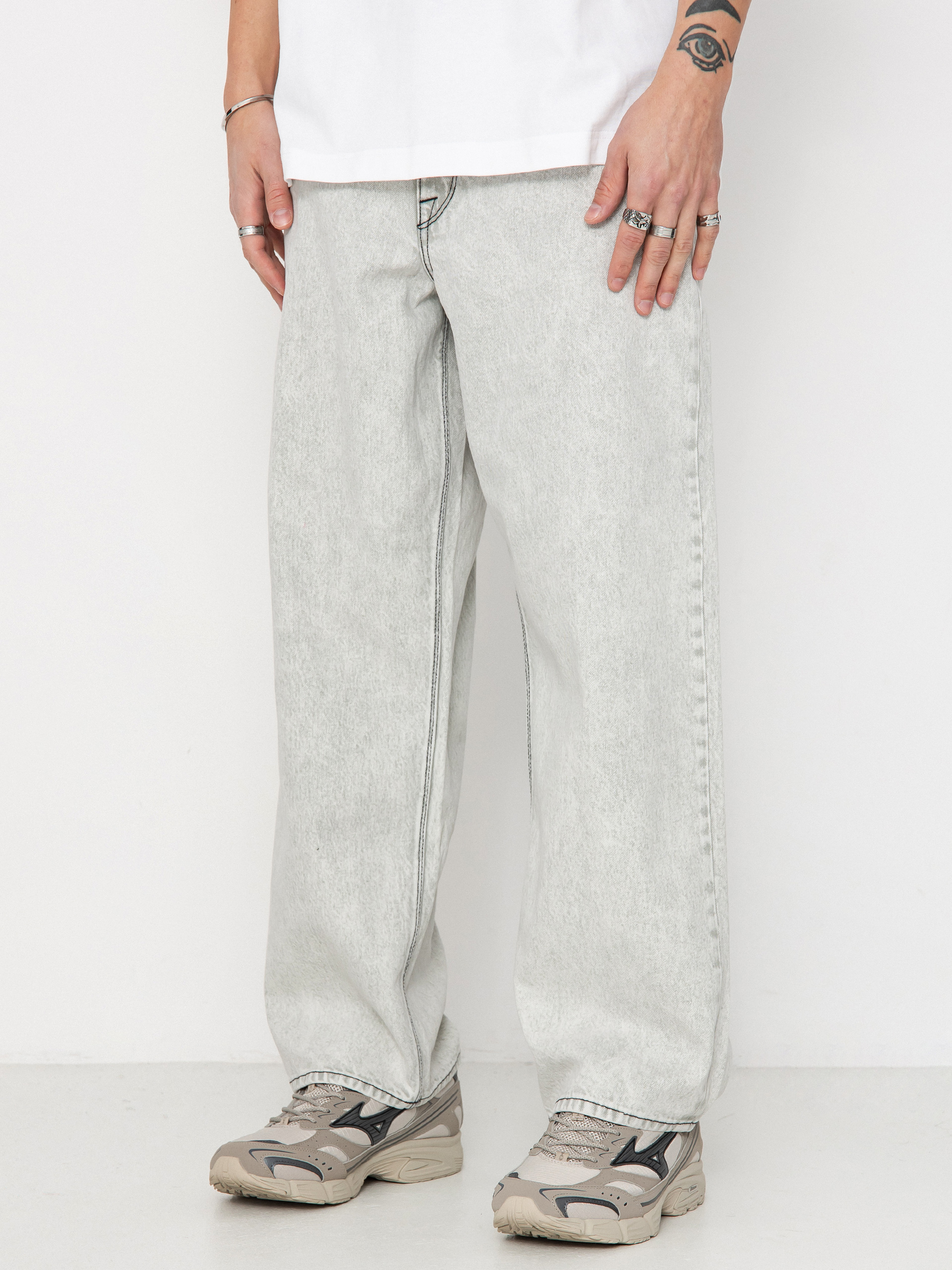 Nohavice Volcom Billow (bone)