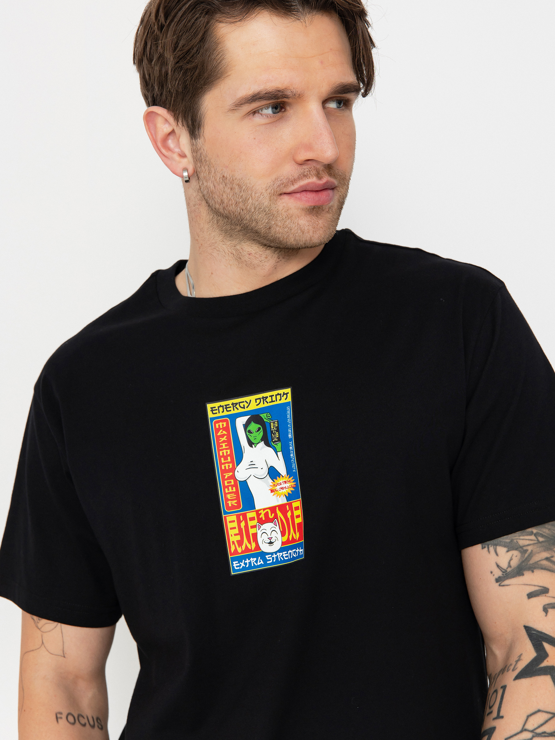 Tričko RipNDip Nerms Cans (black)