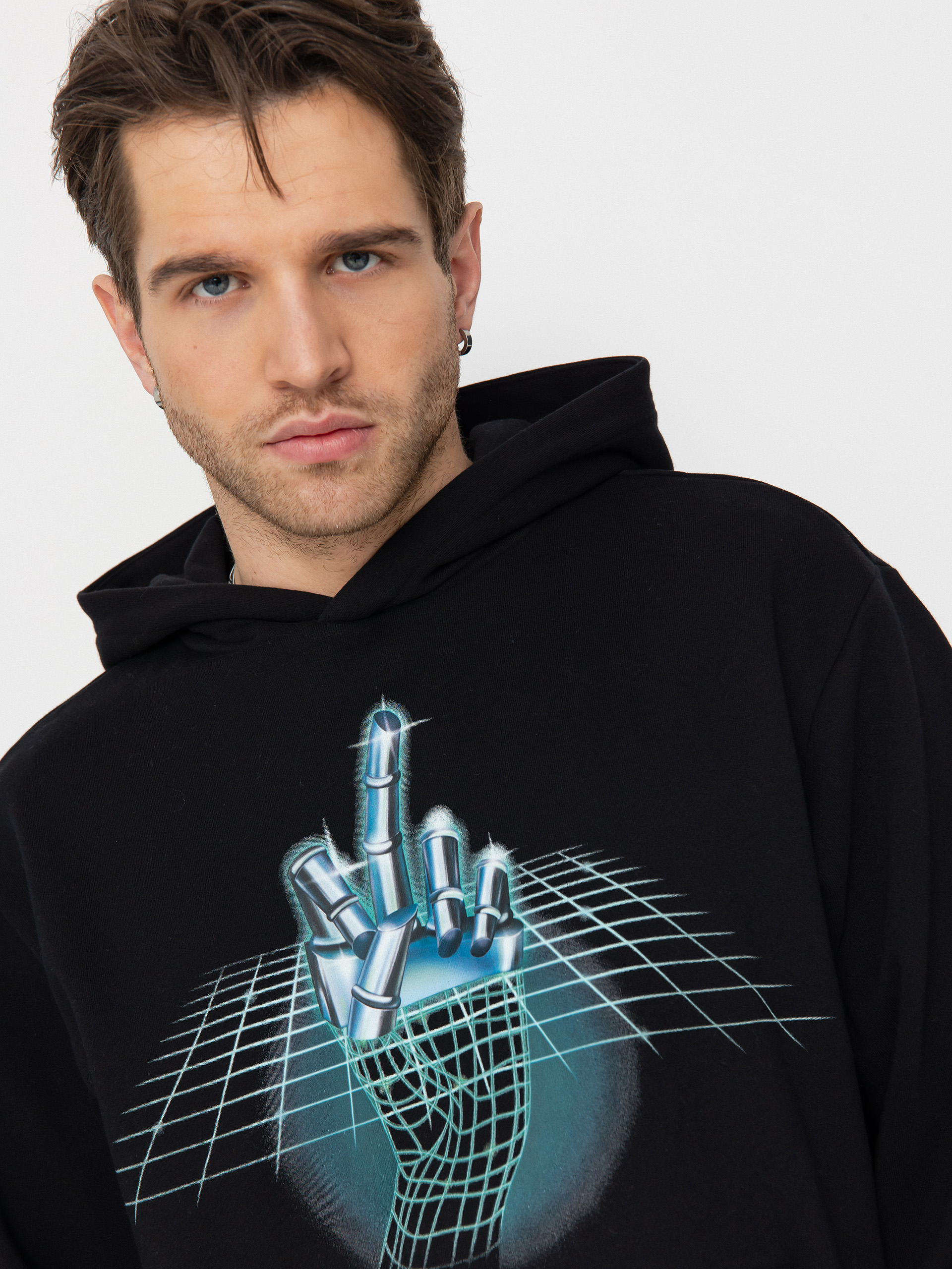 Mikina s kapucňou RipNDip Afterlife HD (black)