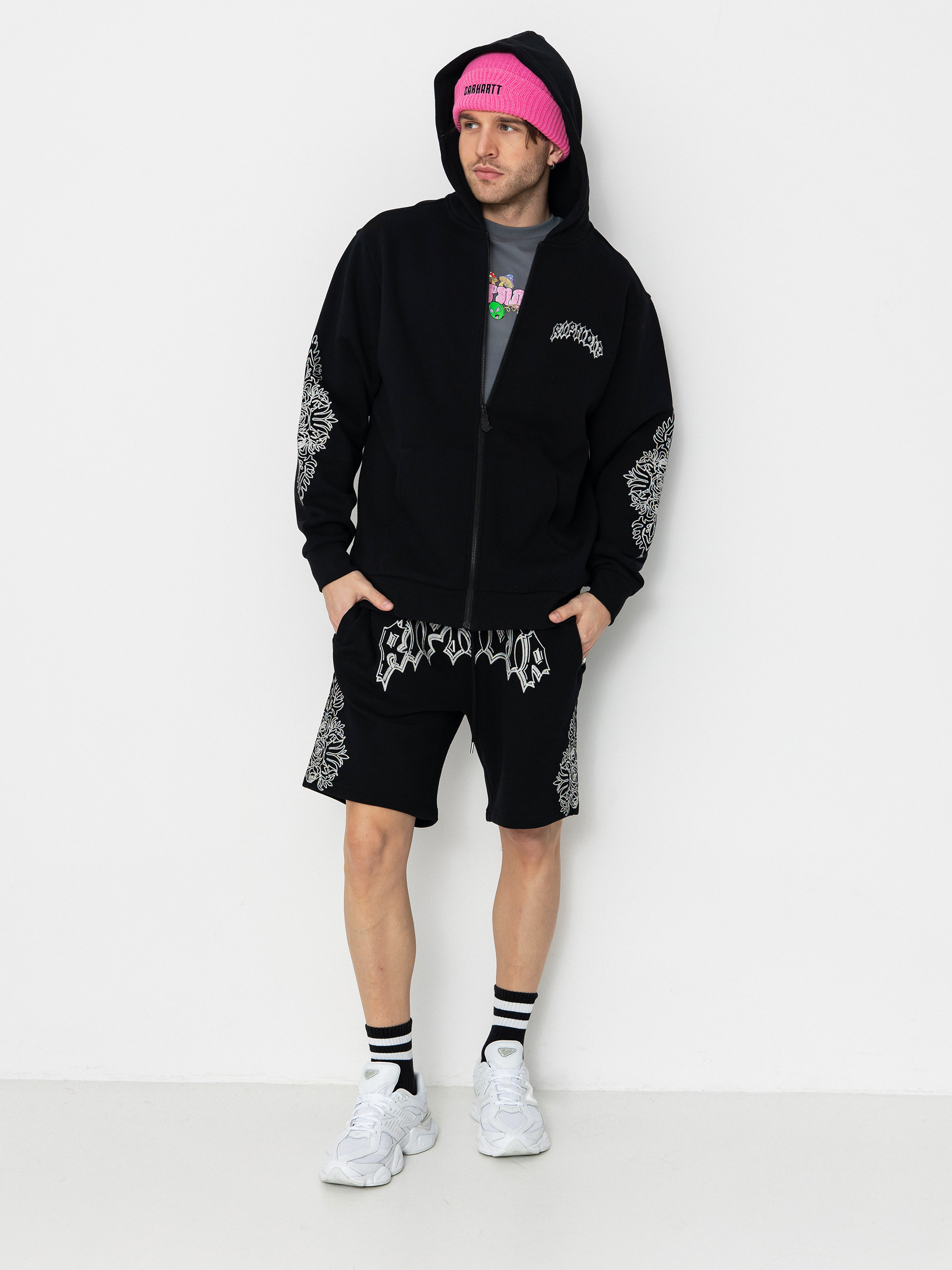 Mikina s kapucňou RipNDip Mother Nerm ZHD (black)