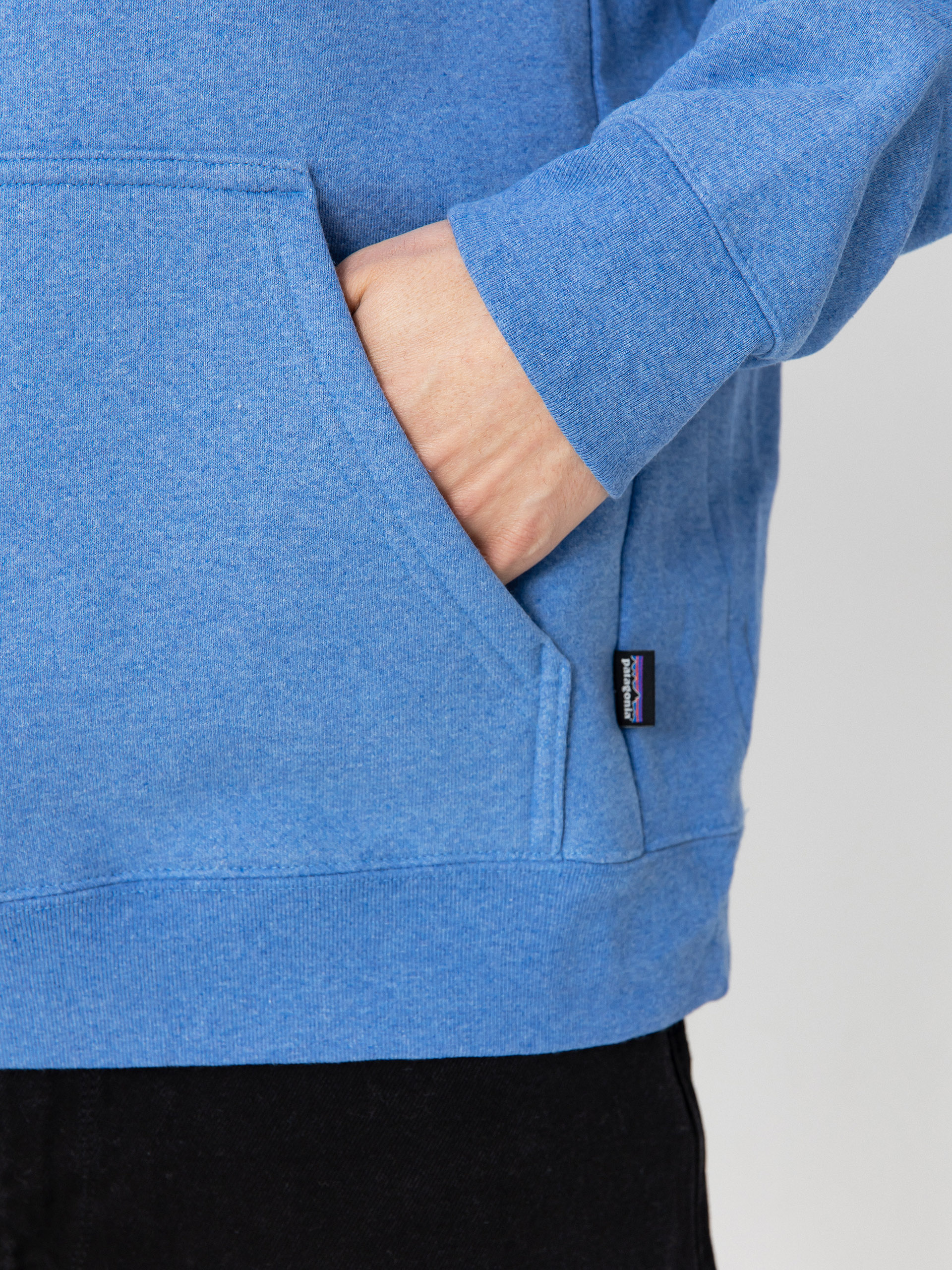 Mikina s kapucňou Patagonia P 6 Logo Uprisal HD (abundant blue)