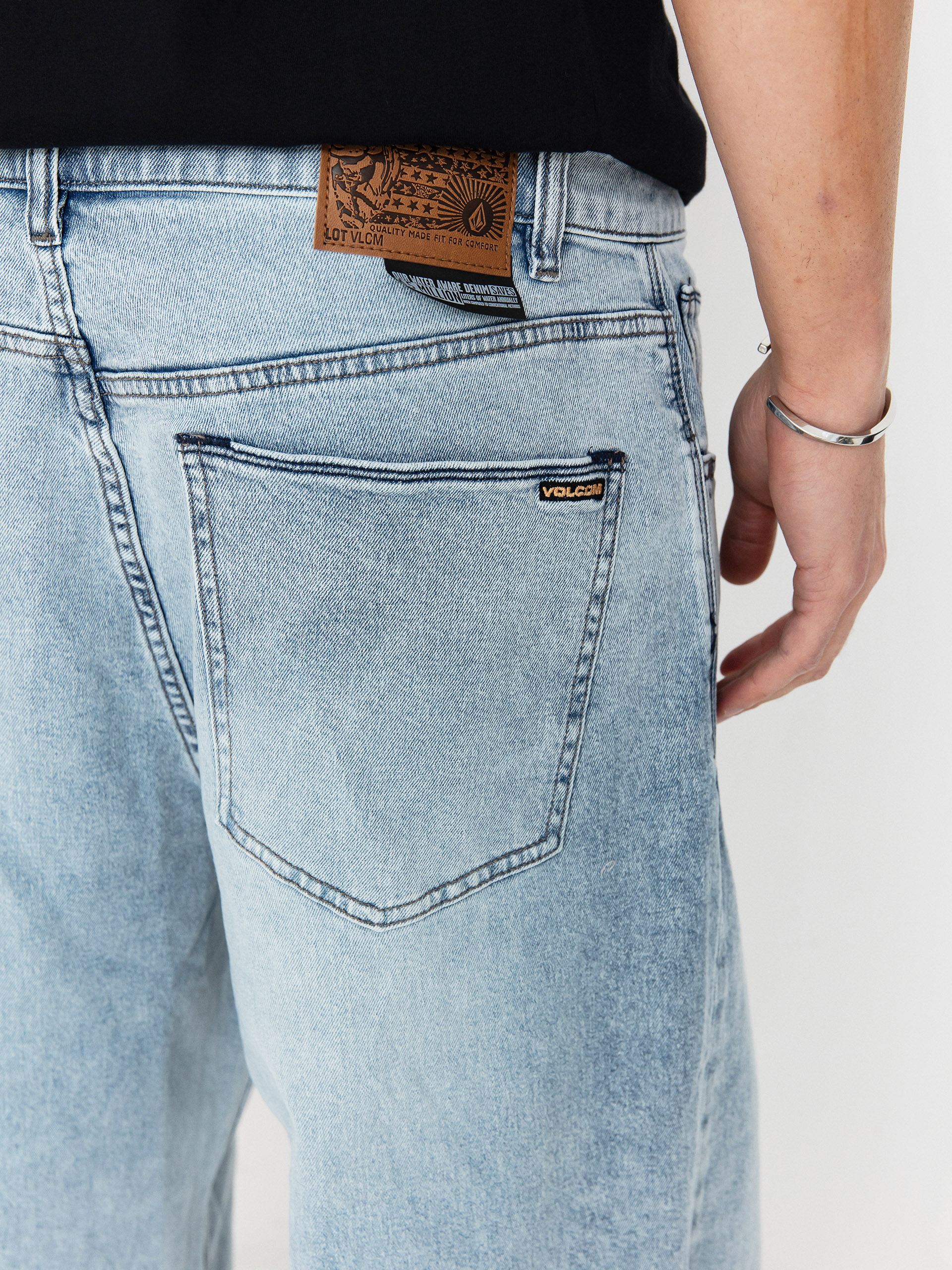 Nohavice Volcom Chillow (desert dirt indigo)