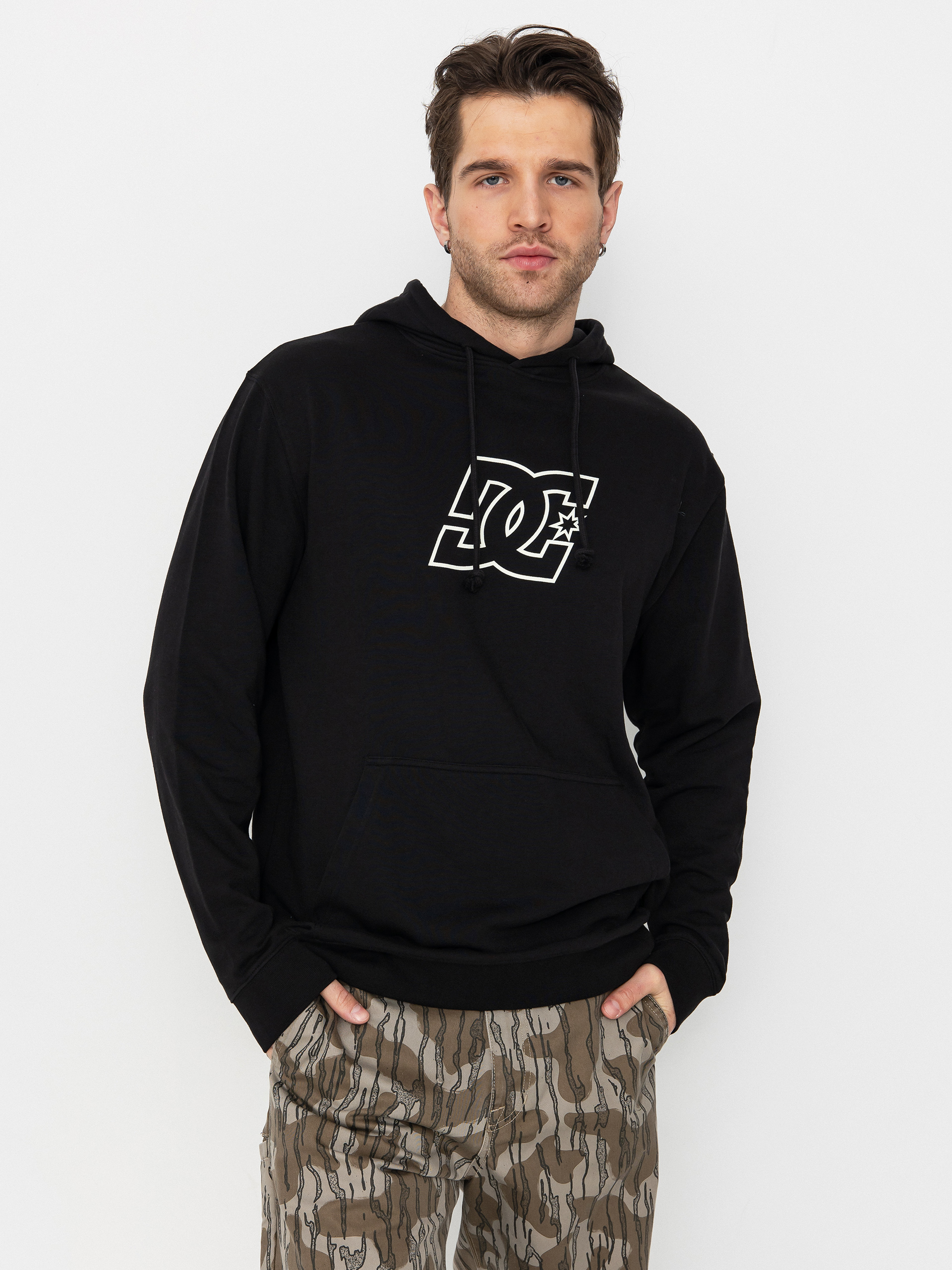 Mikina s kapucňou DC Pallet HD (black)