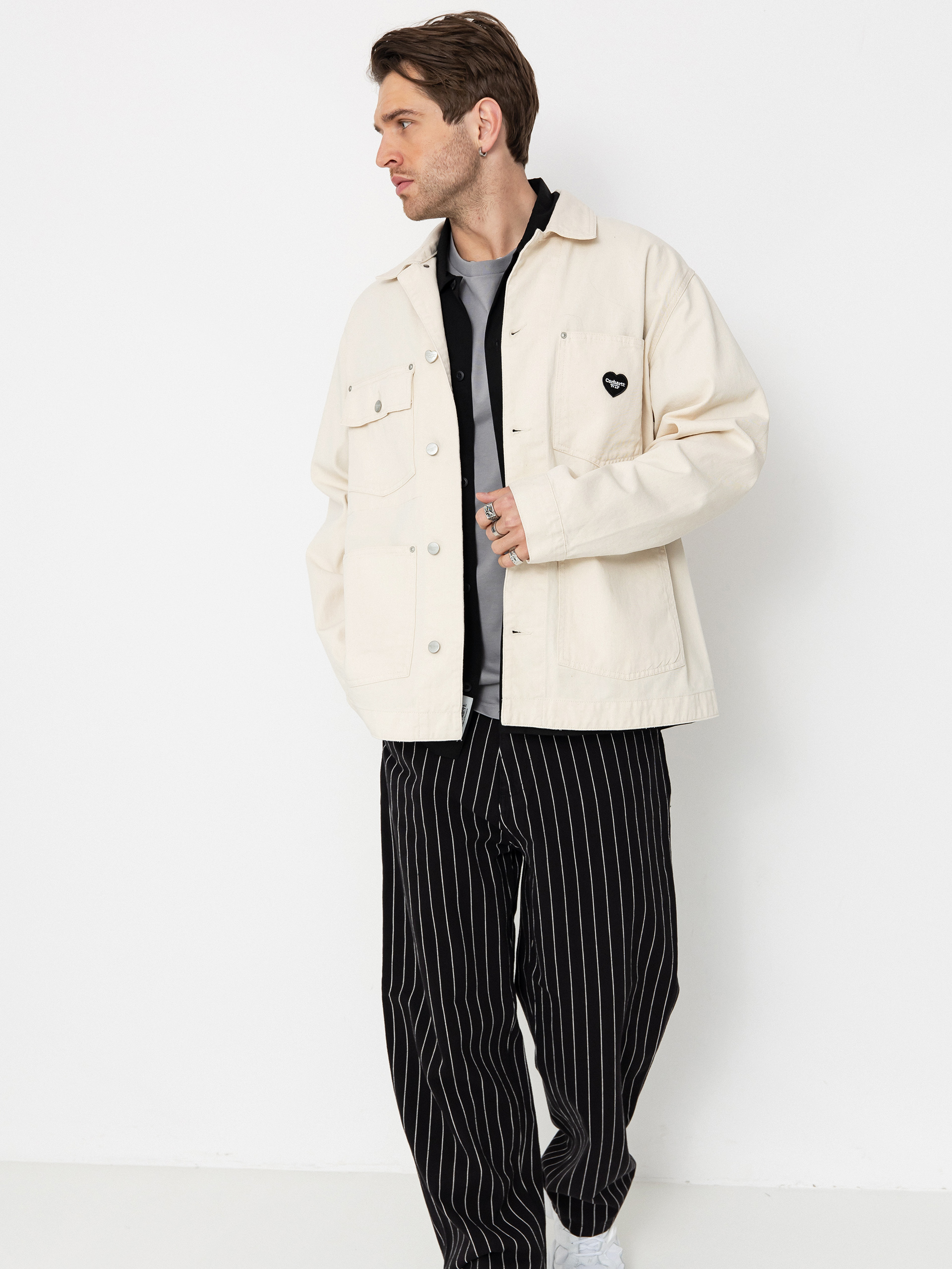 Bunda Carhartt WIP Drewe Chore Coat (natural)