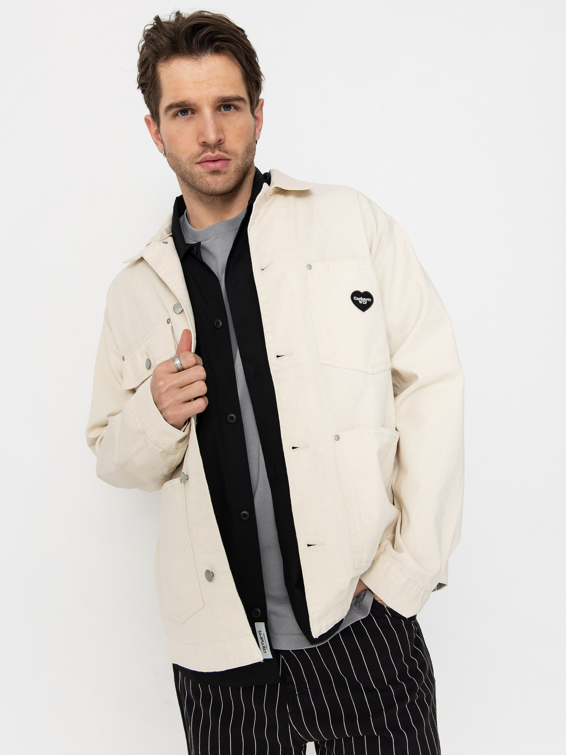 Bunda Carhartt WIP Drewe Chore Coat (natural)