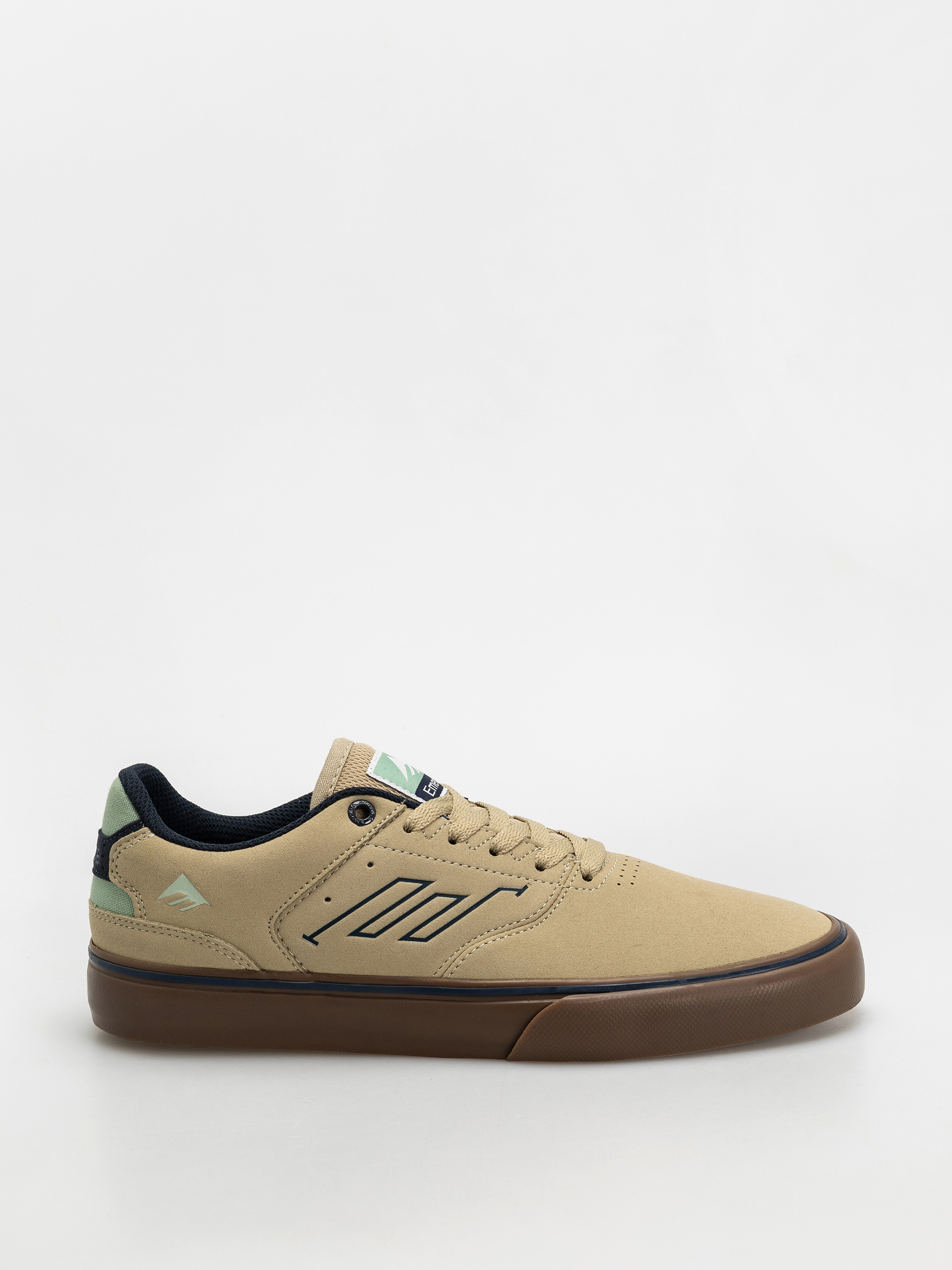 Topu00e1nky Emerica The Low Vulc (tan/blue/green)