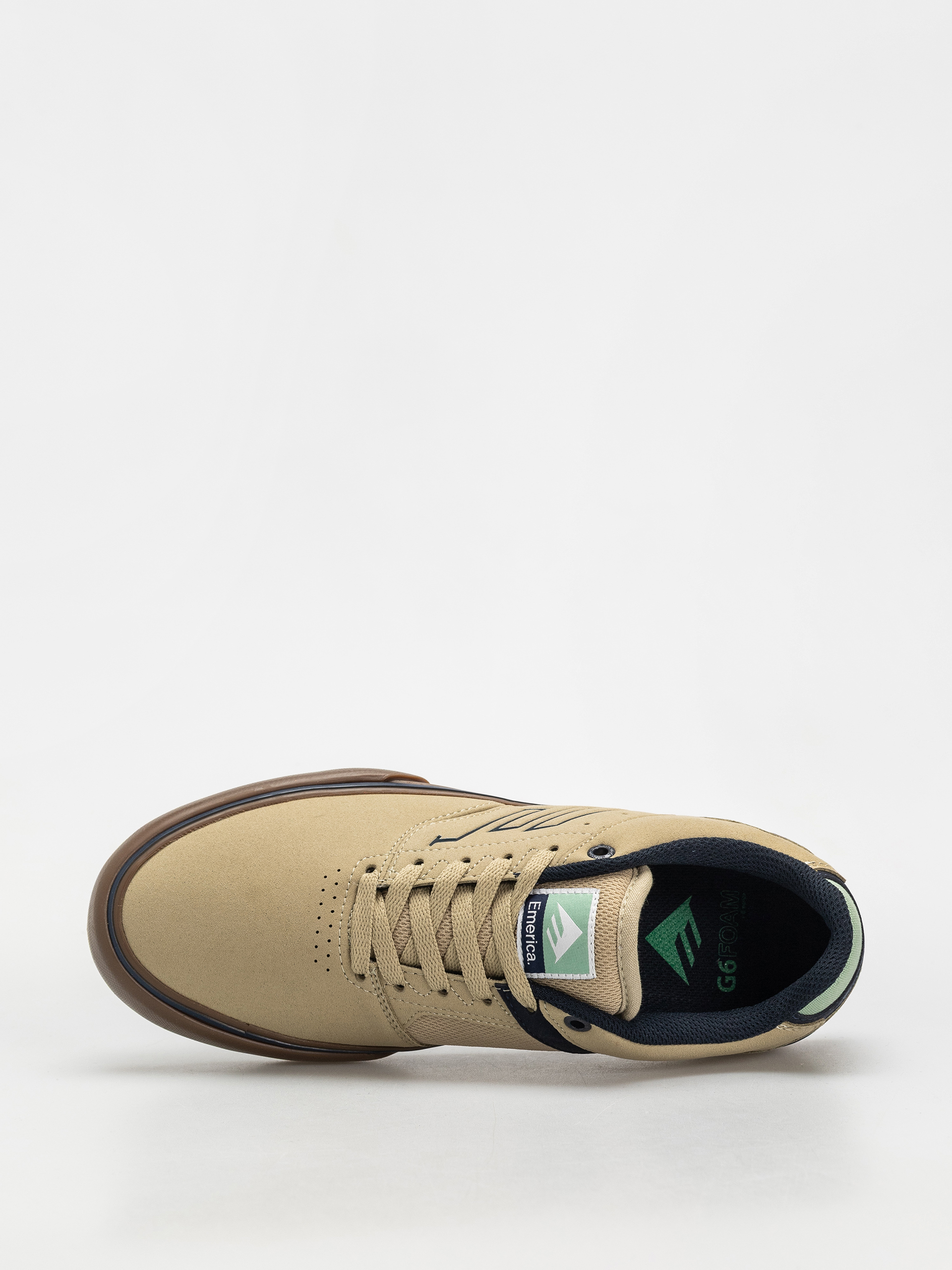 Topánky Emerica The Low Vulc (tan/blue/green)