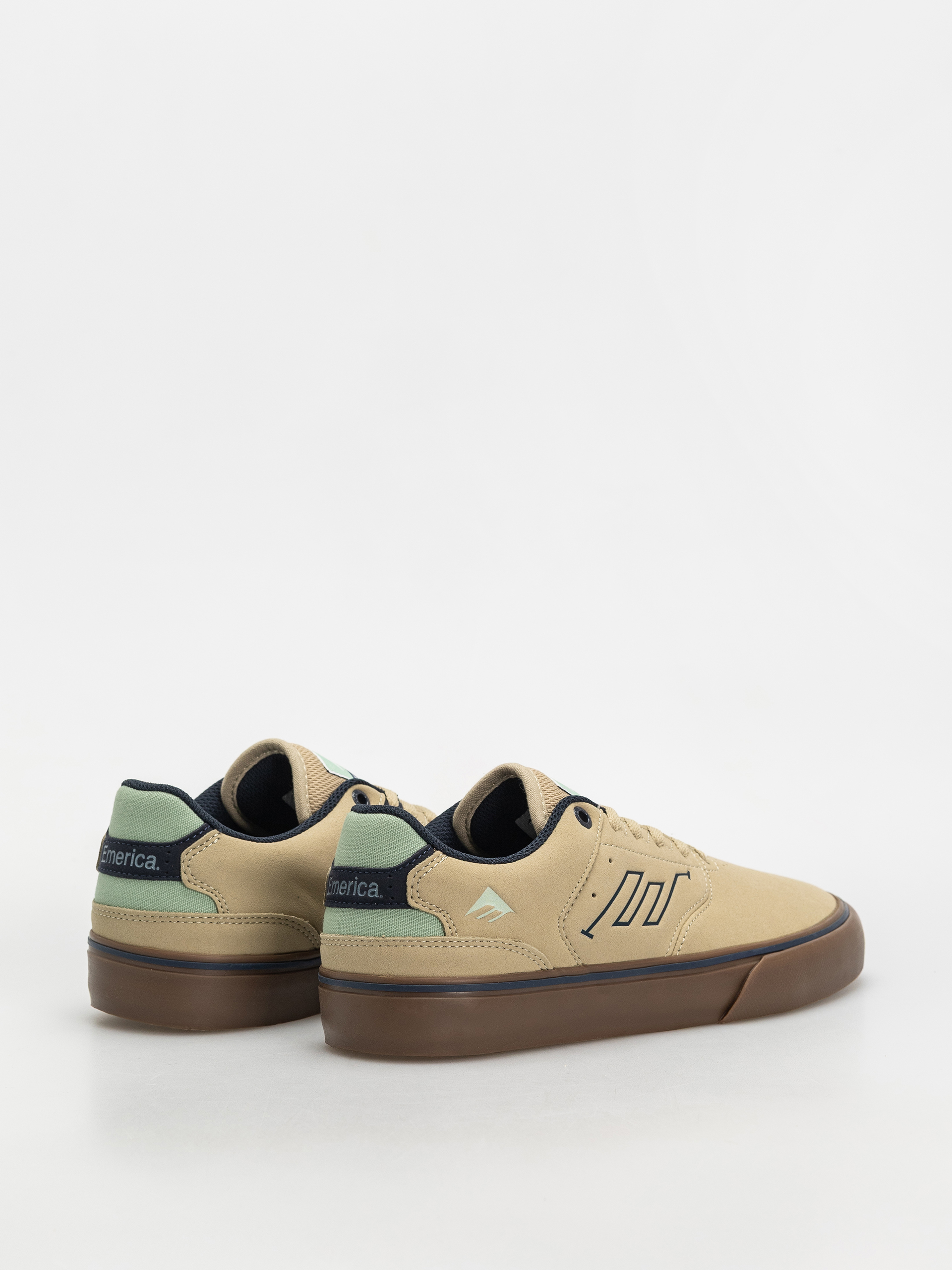 Topánky Emerica The Low Vulc (tan/blue/green)